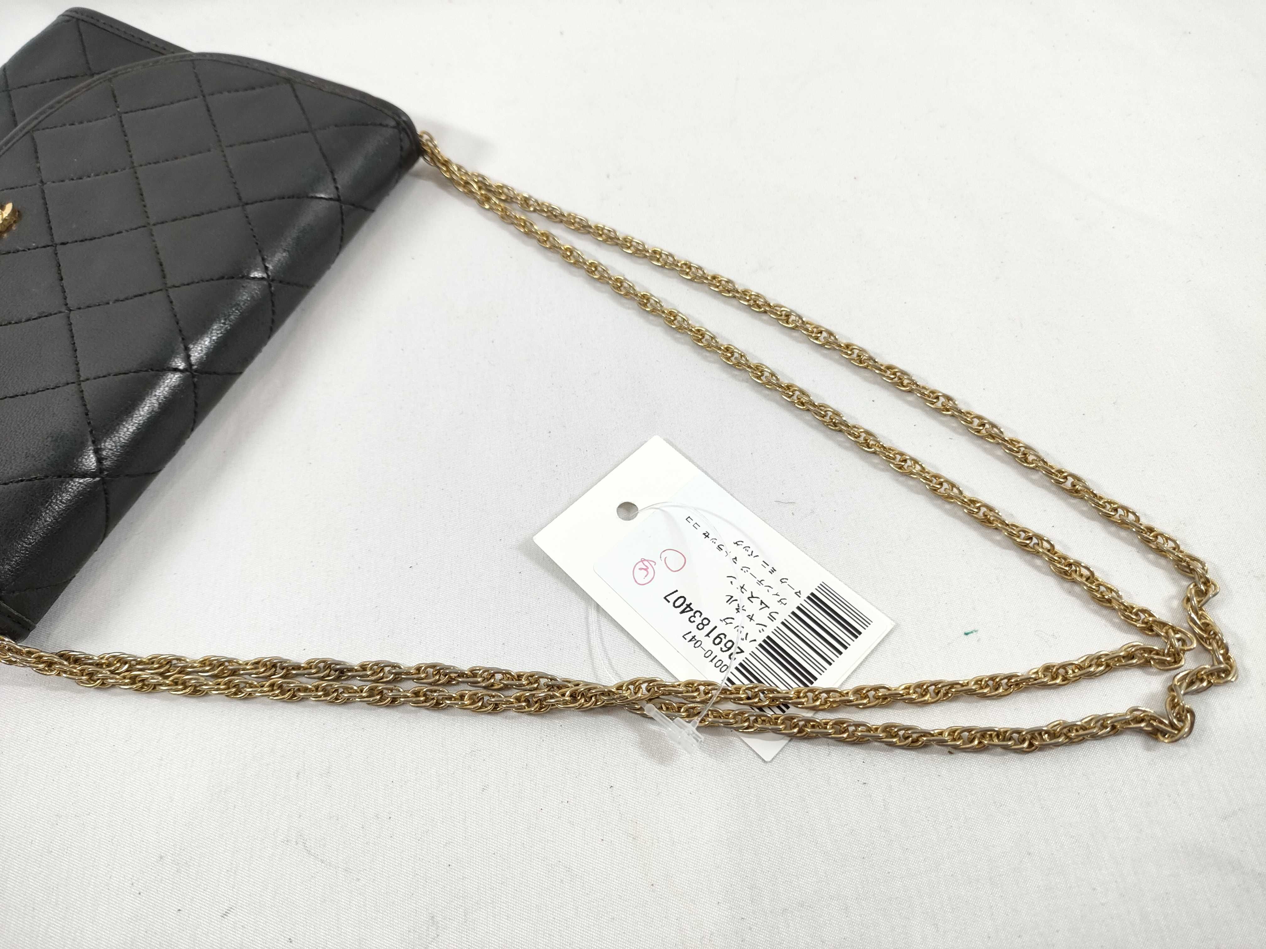 Lambskin Vintage Matelassé Coco Mark Mini Bag Shoulder Bag — view 3