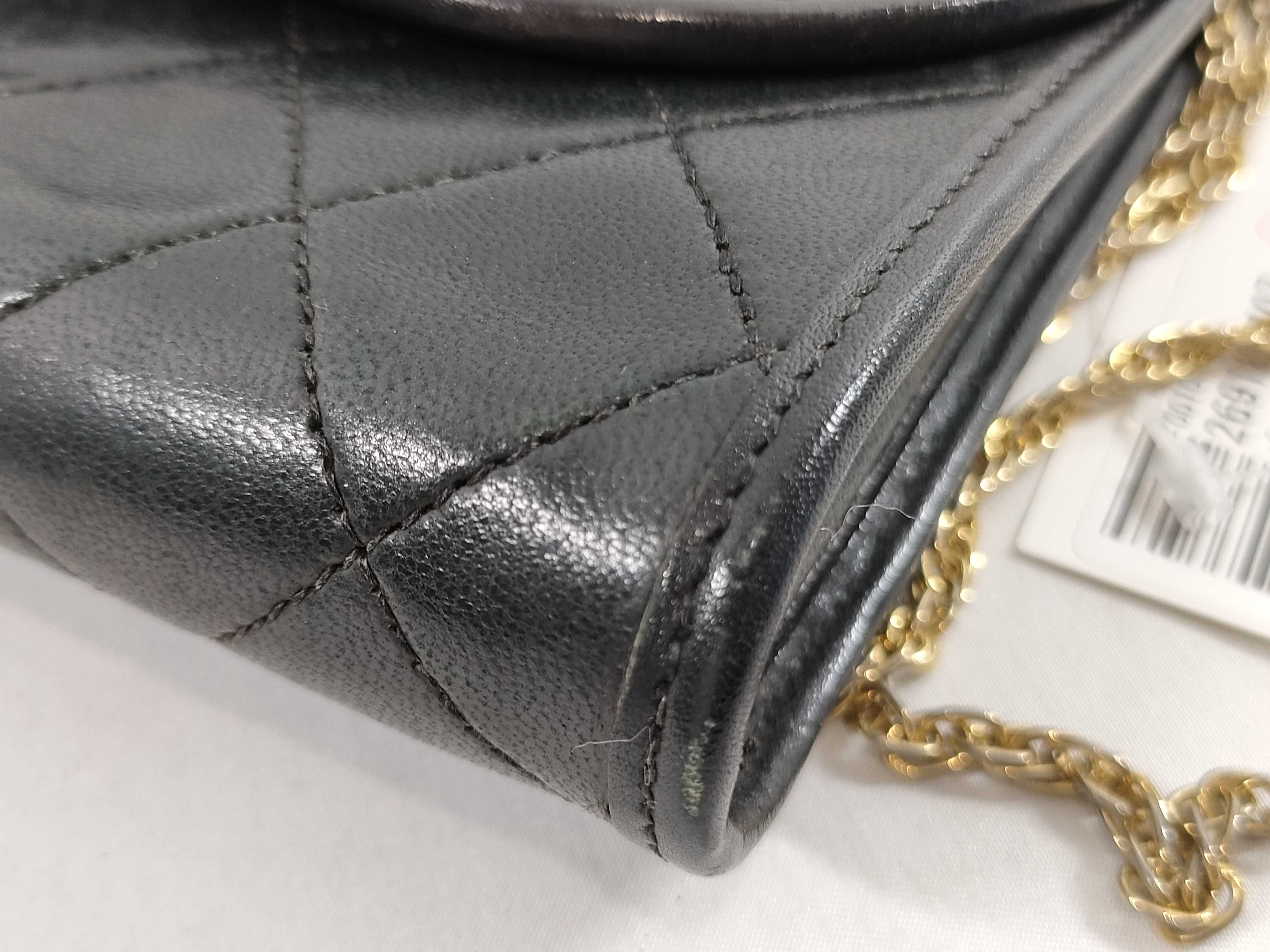 Lambskin Vintage Matelassé Coco Mark Mini Bag Shoulder Bag — view 6