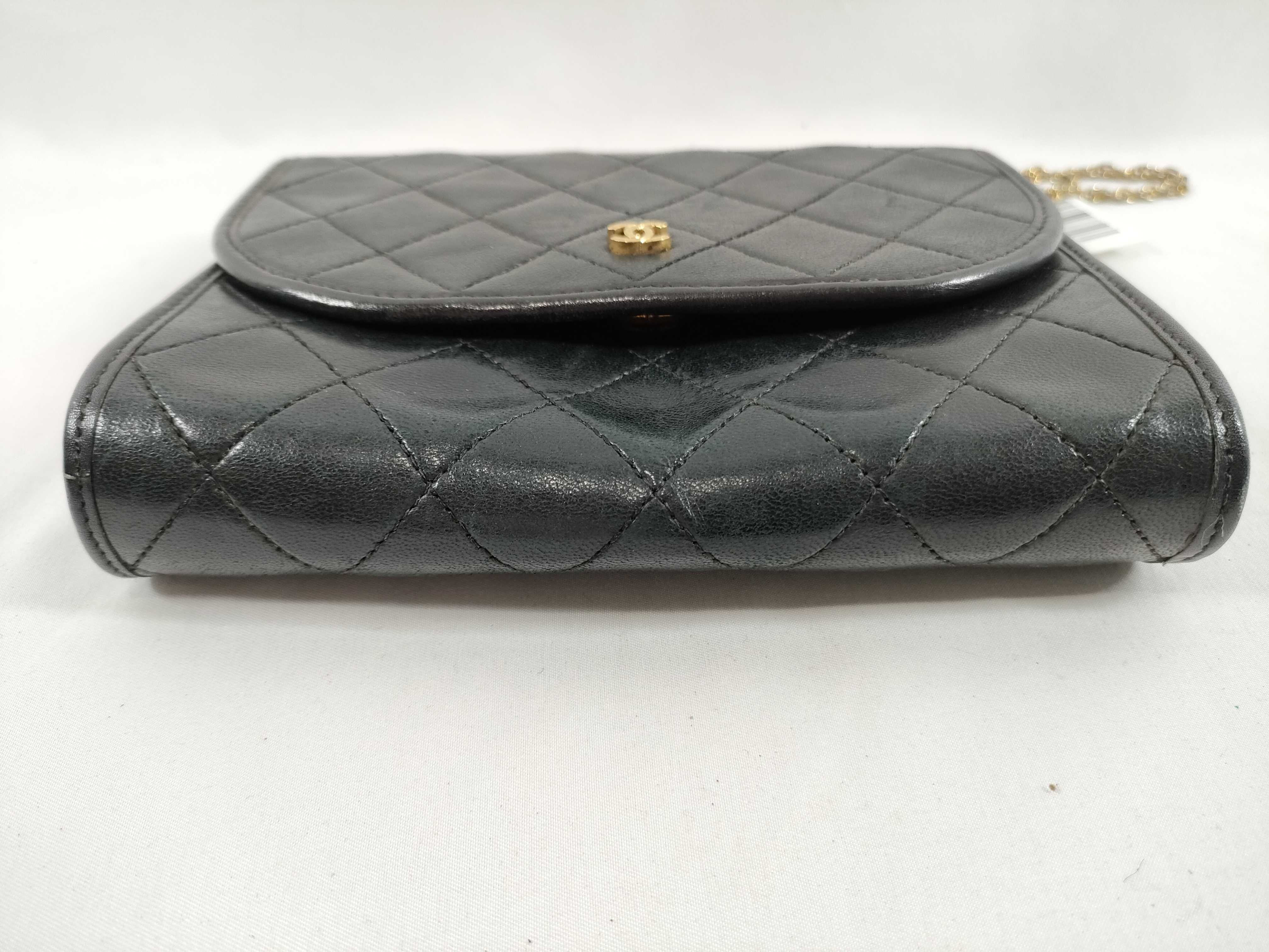 Lambskin Vintage Matelassé Coco Mark Mini Bag Shoulder Bag — view 7