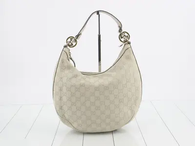 Guccissima GG Twins Shoulder Bag