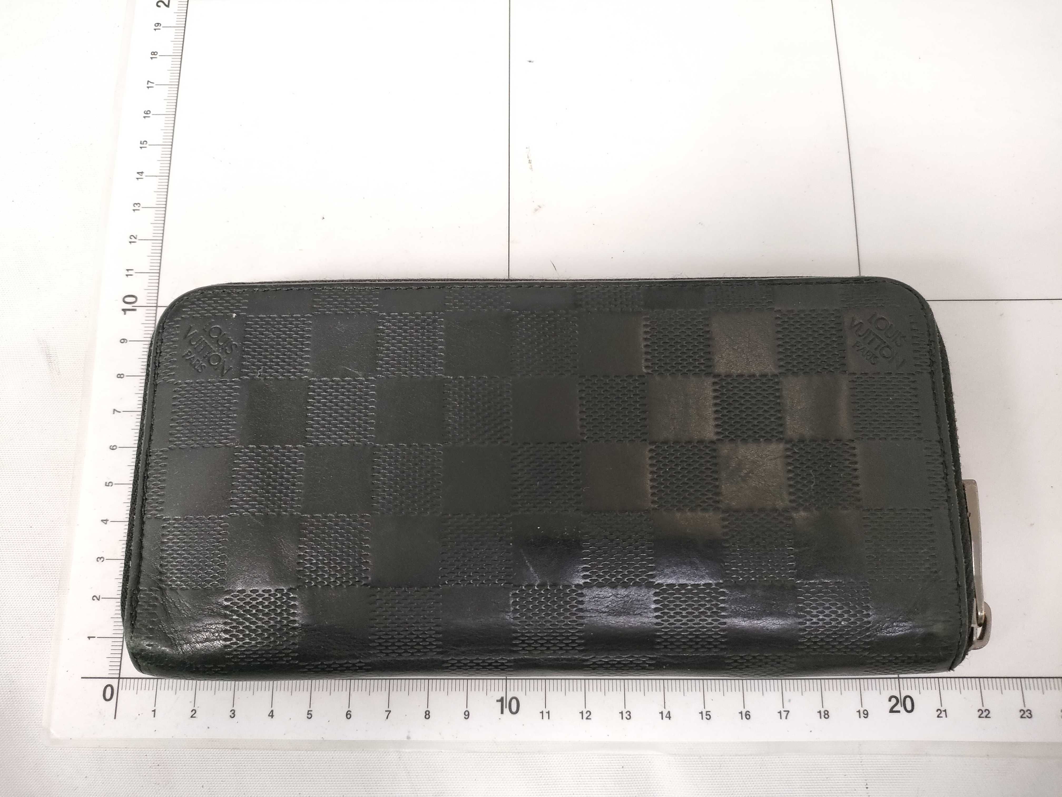 Damier Infini Zippy Wallet Vertical N63548 Wallet — view 2