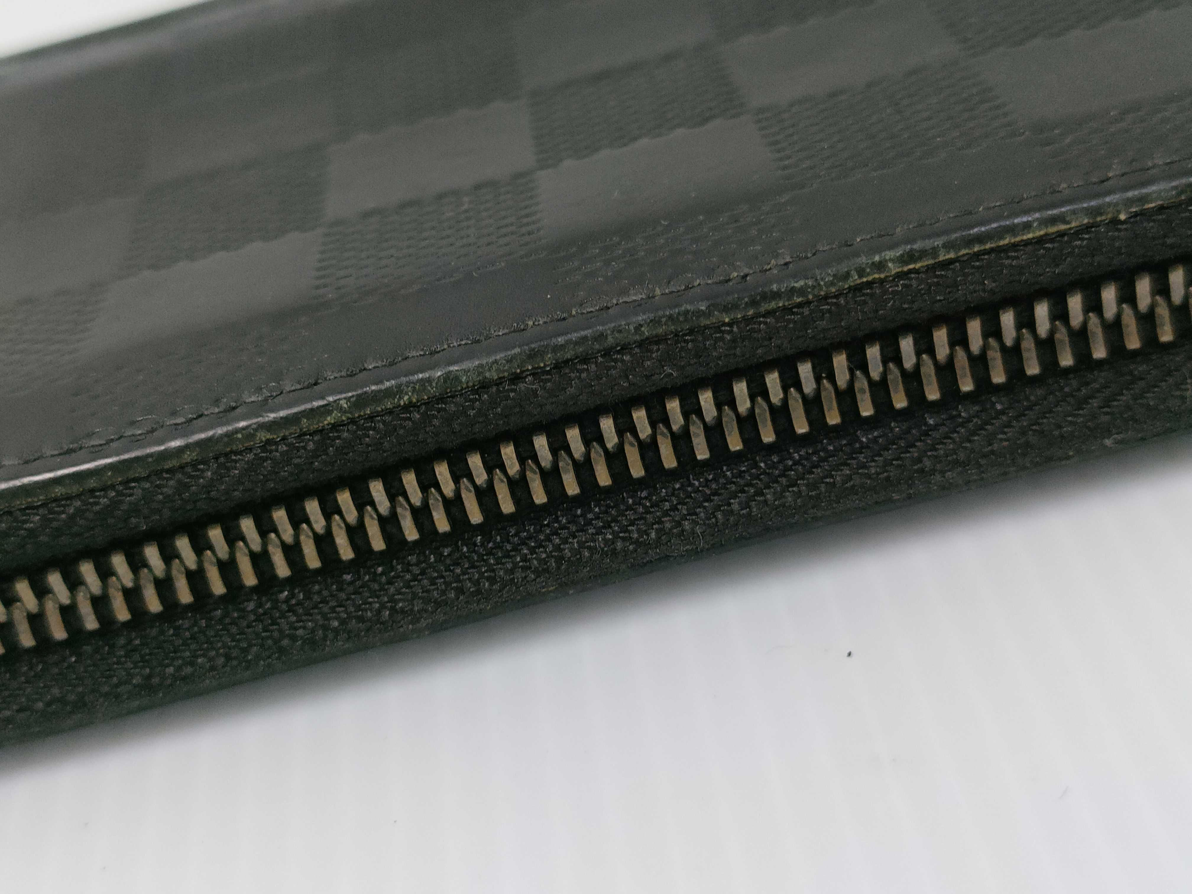 Damier Infini Zippy Wallet Vertical N63548 Wallet — view 7