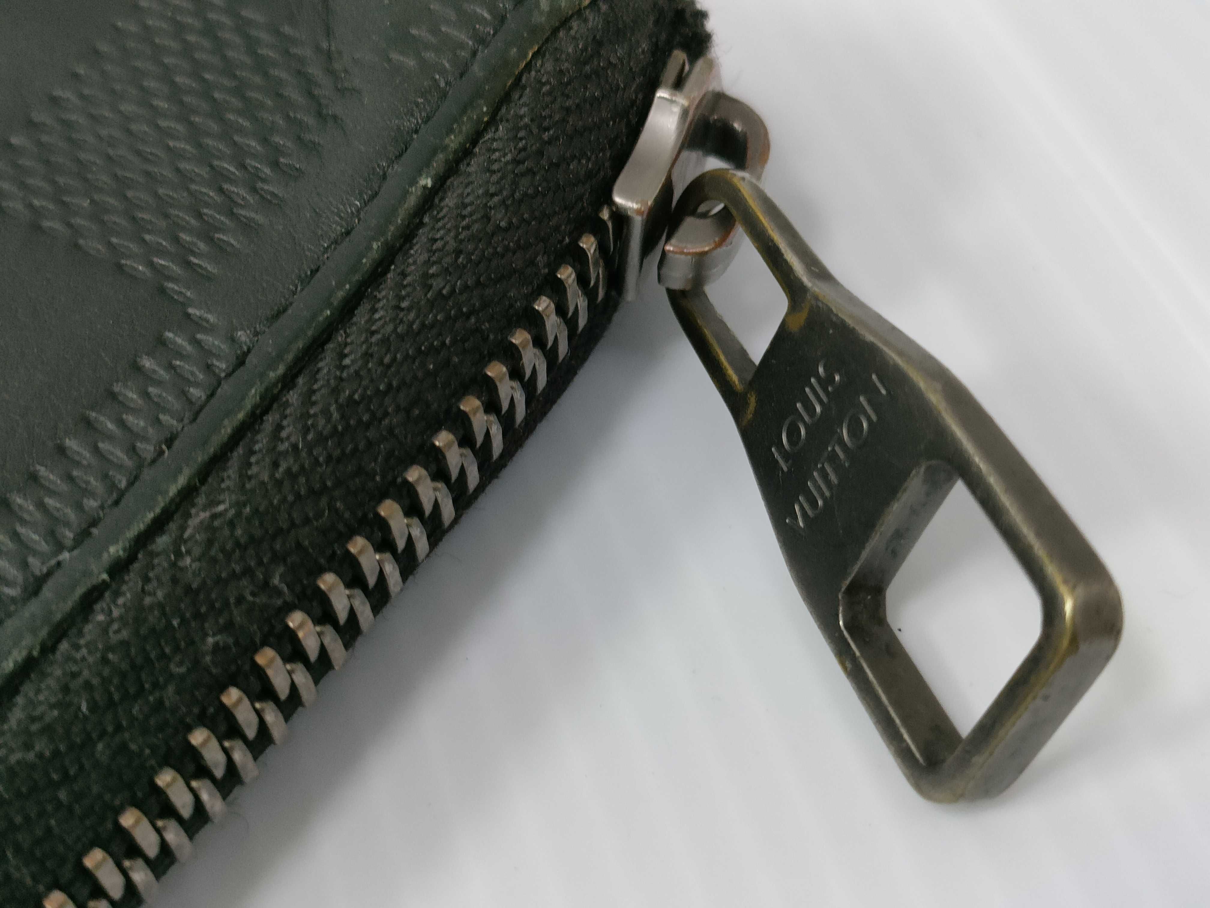 Damier Infini Zippy Wallet Vertical N63548 Wallet — view 8