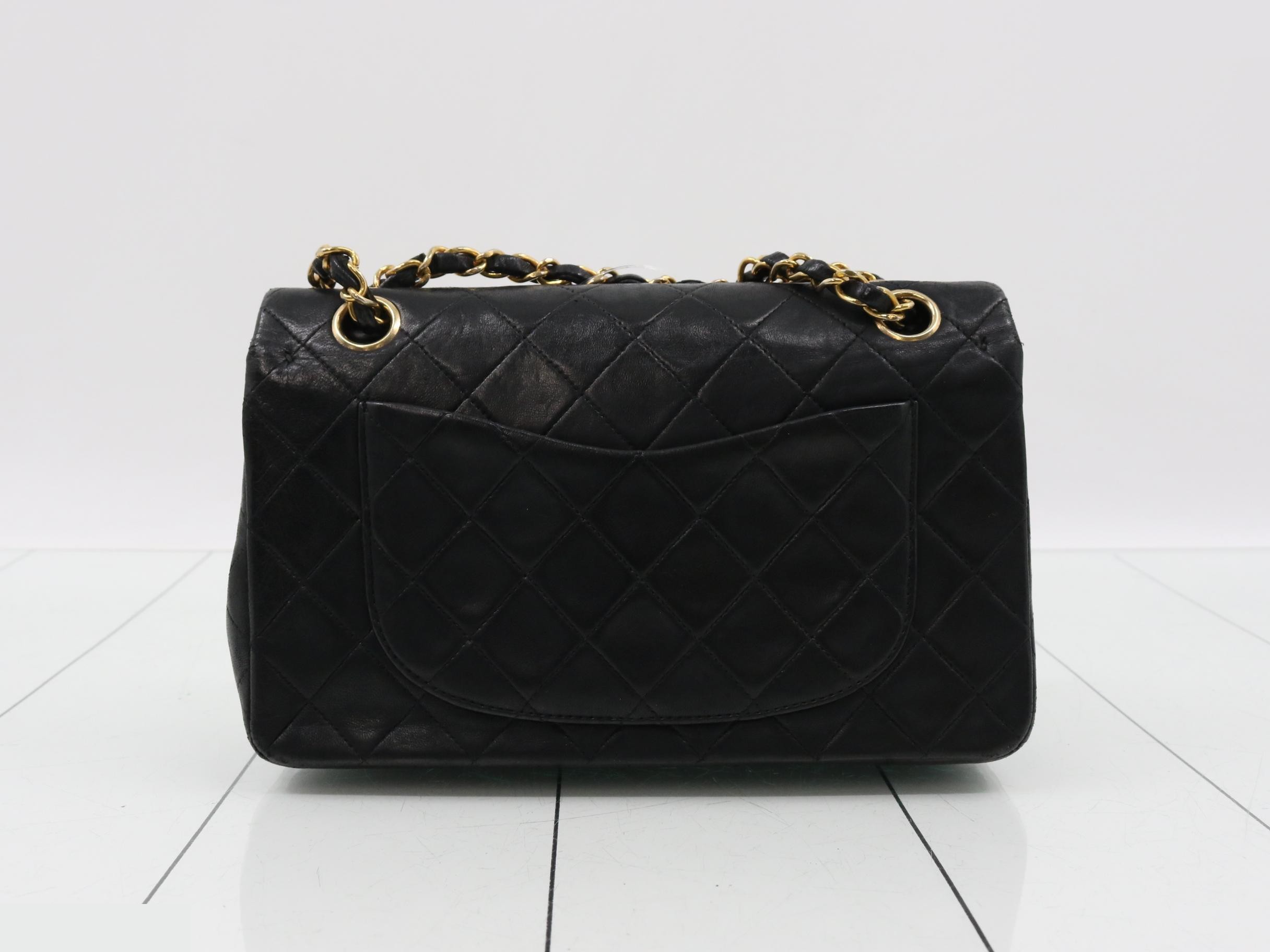 Lambskin W-flap 23 Shoulder Bag (with sticker) — view 2