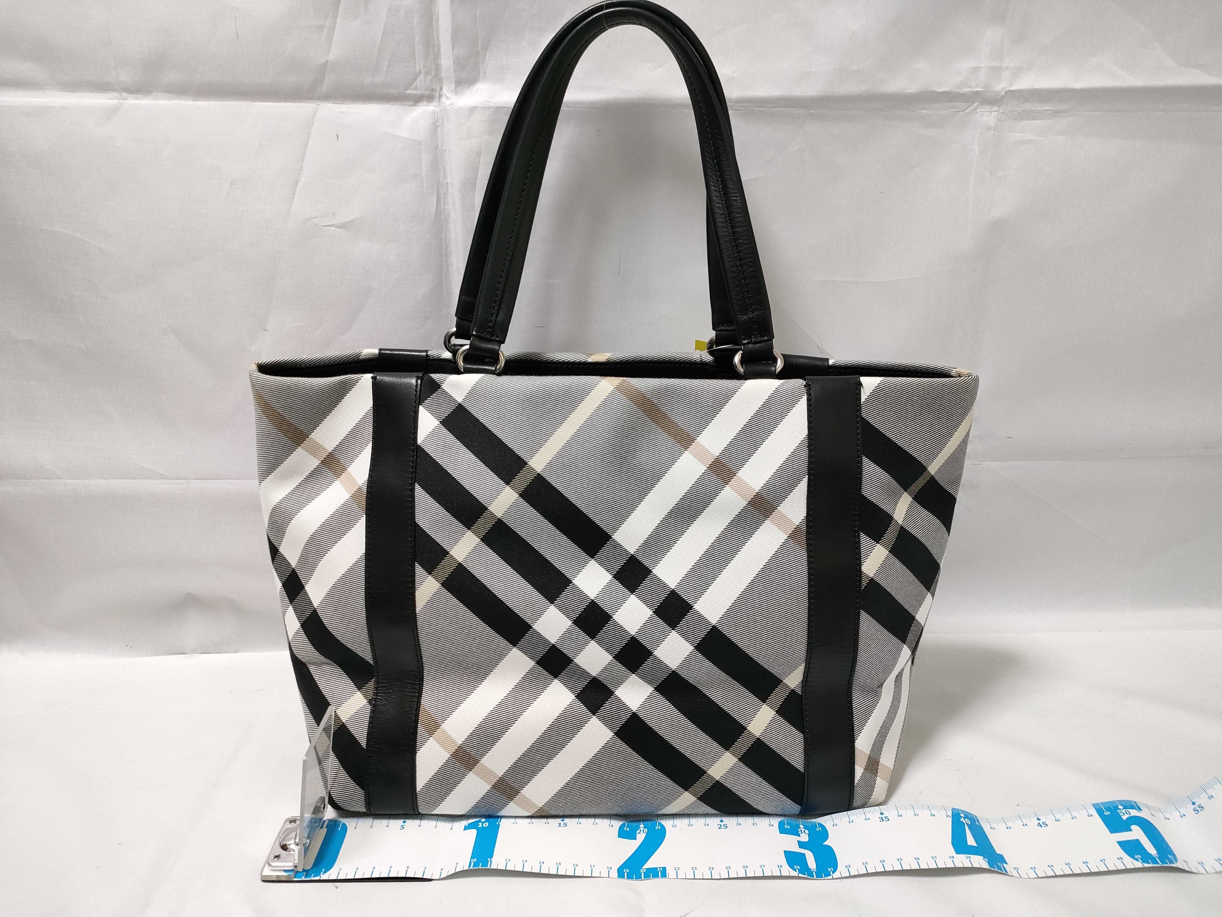 Blue Label Nova Check Tote Bag — view 2