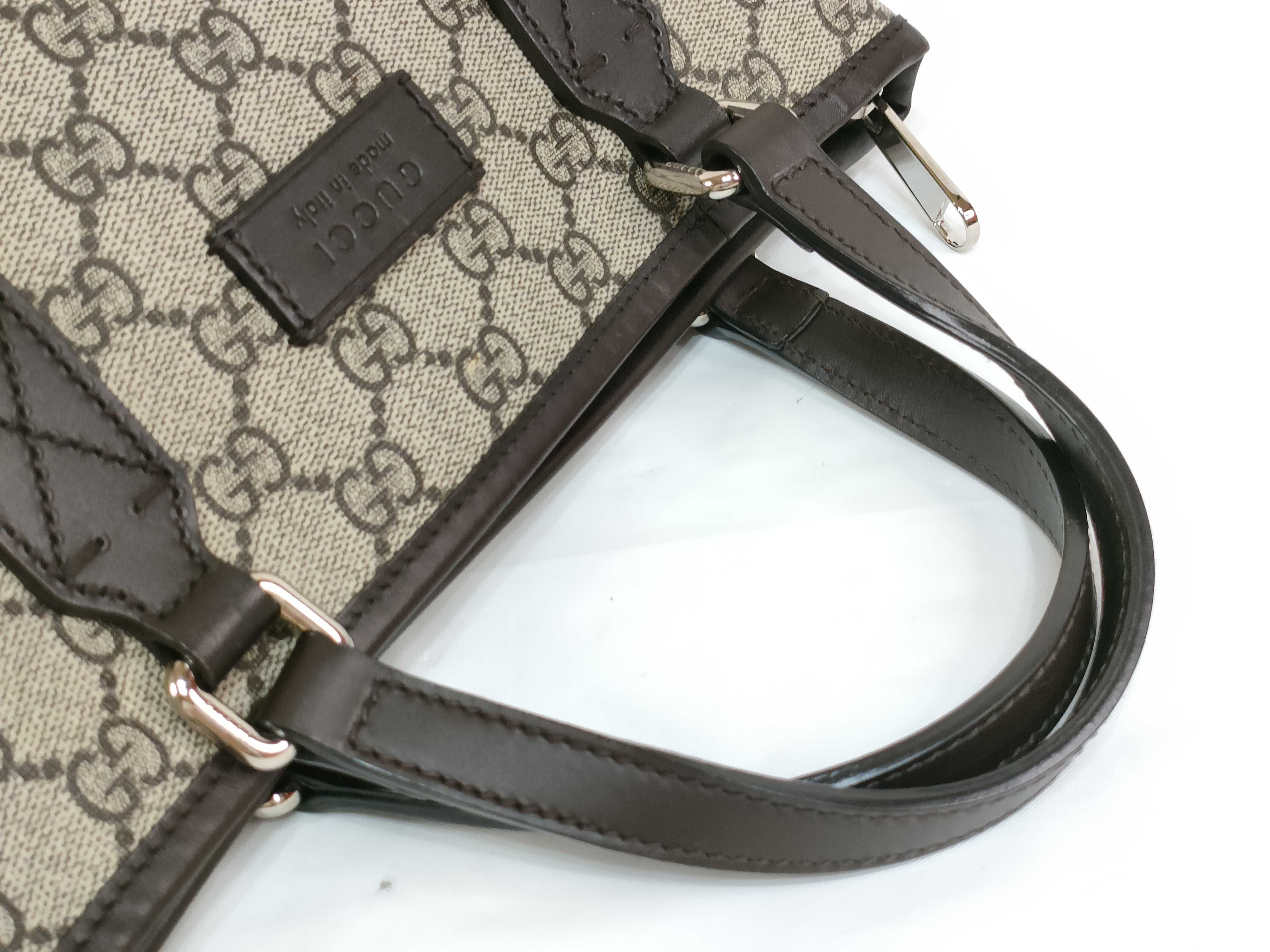 GG Supreme Canvas Eden Small Tote Bag Shoulder Bag — view 3