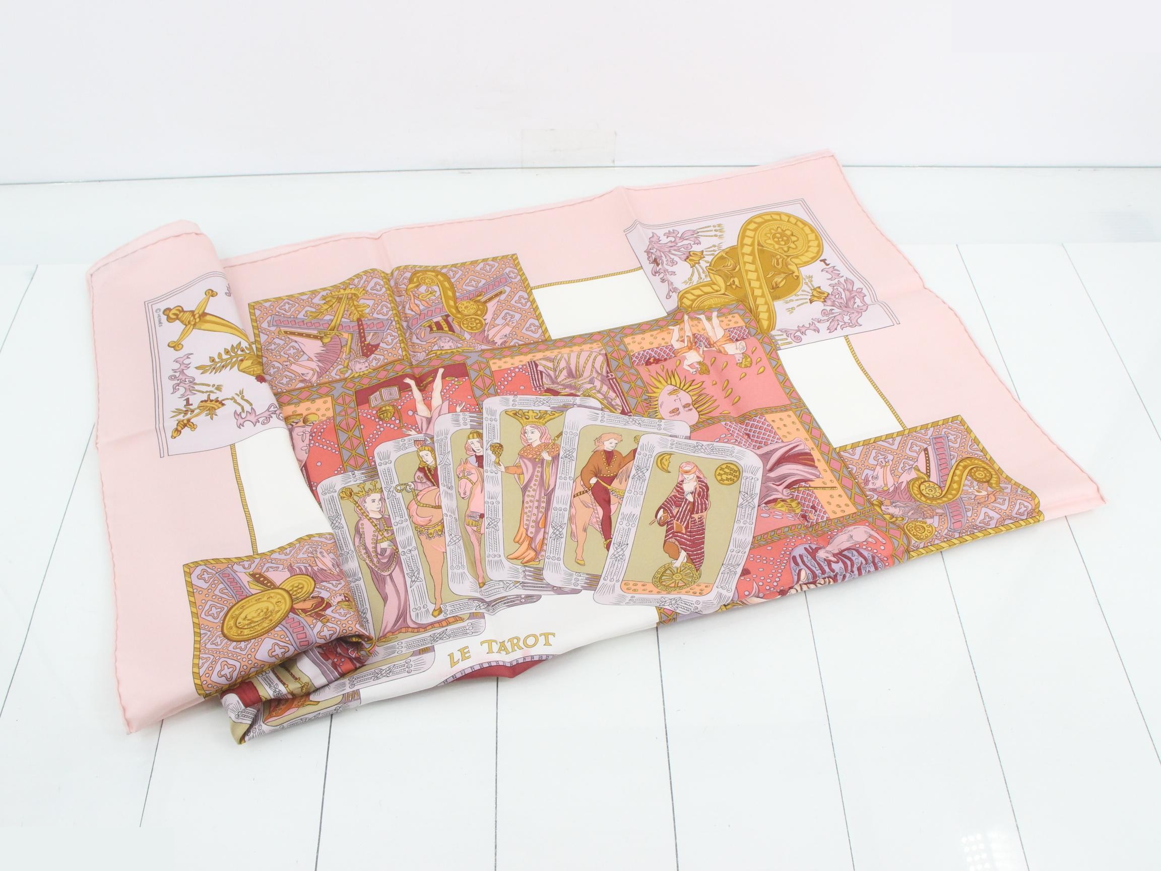 Hermès Carre 90 LE TAROT Silk Scarf — view 3