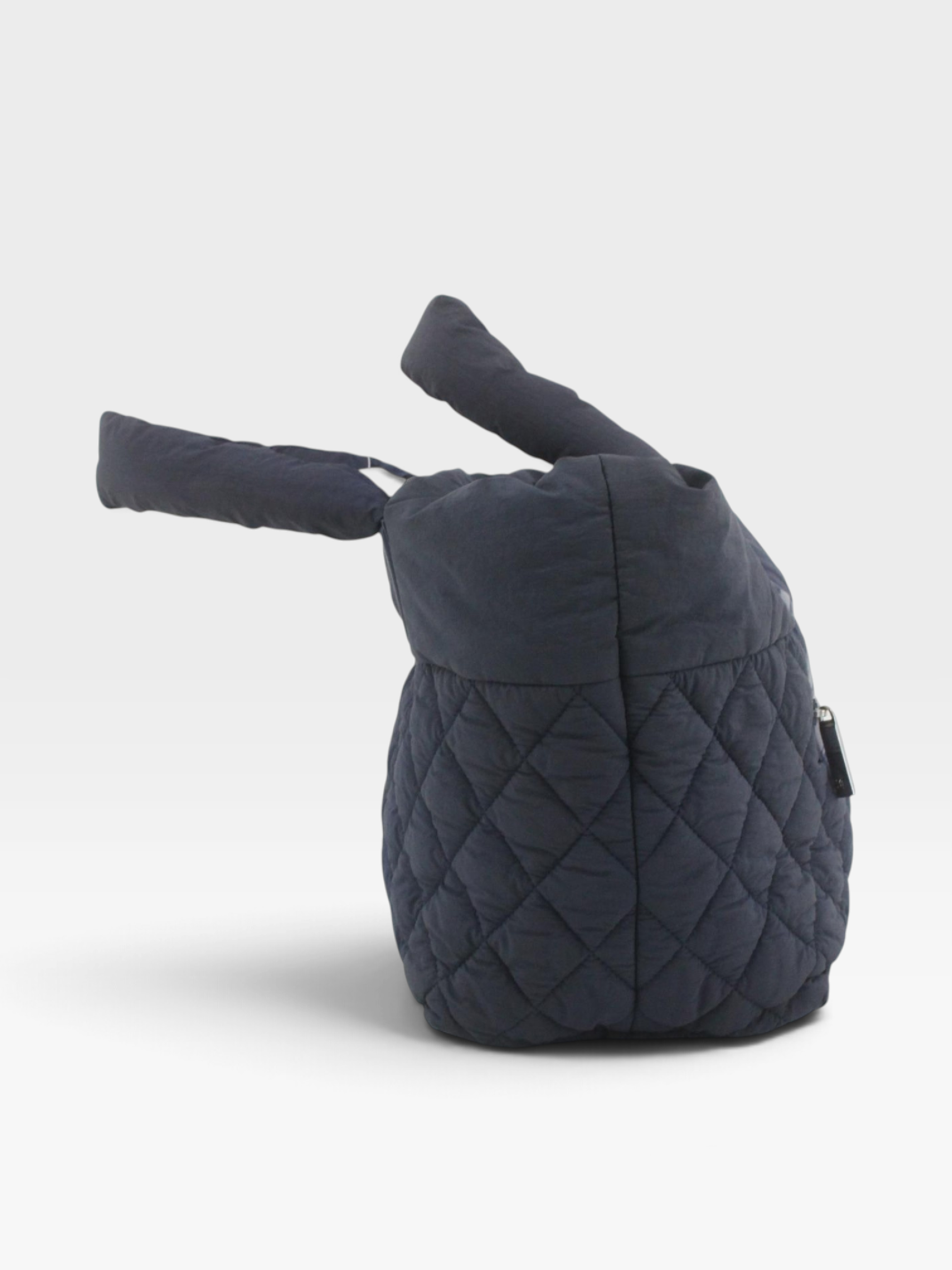 Coco Cocoon Nylon Tote Bag (Navy) — view 4