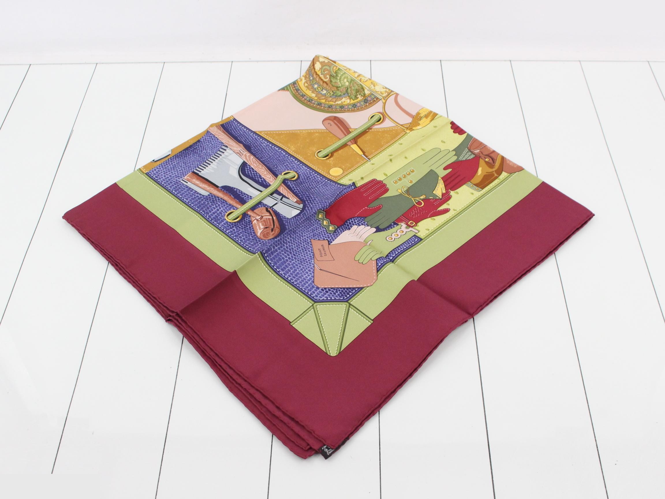 Carre 90, all leather, with box. — view 2