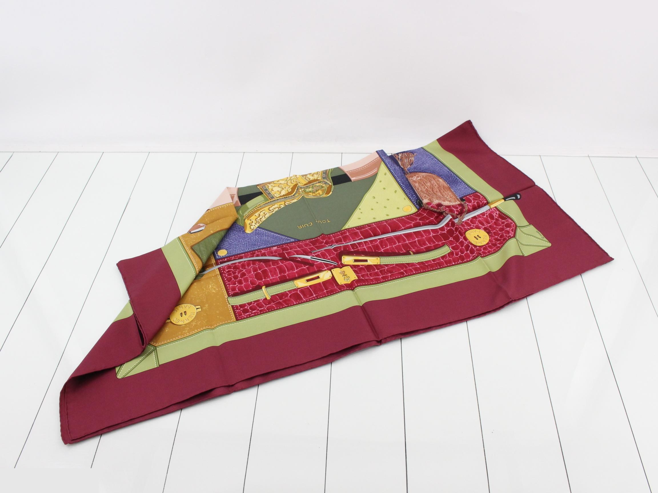 Carre 90, all leather, with box. — view 3