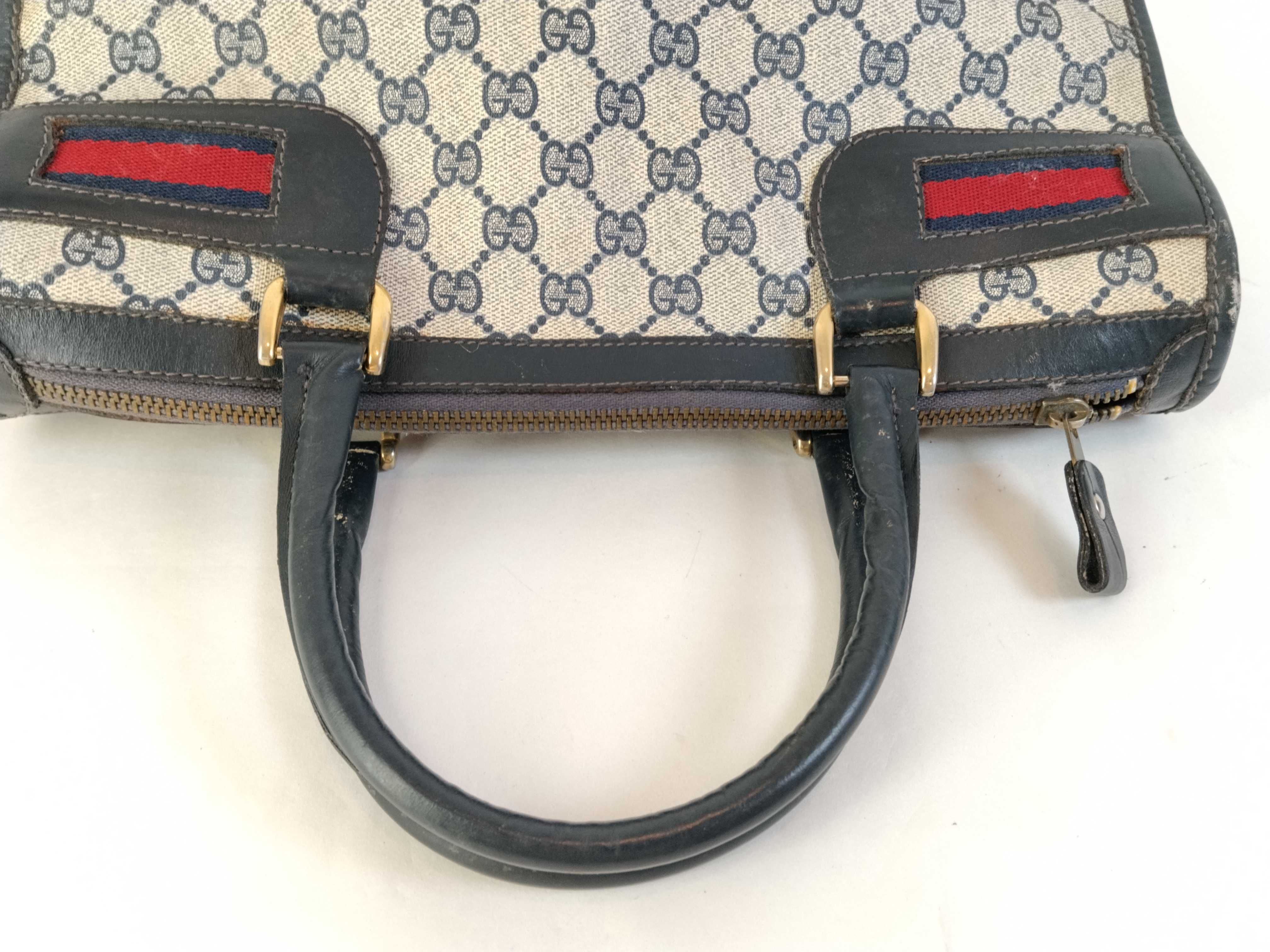 GG Supreme Square Mini Boston Bag Handbag — view 3