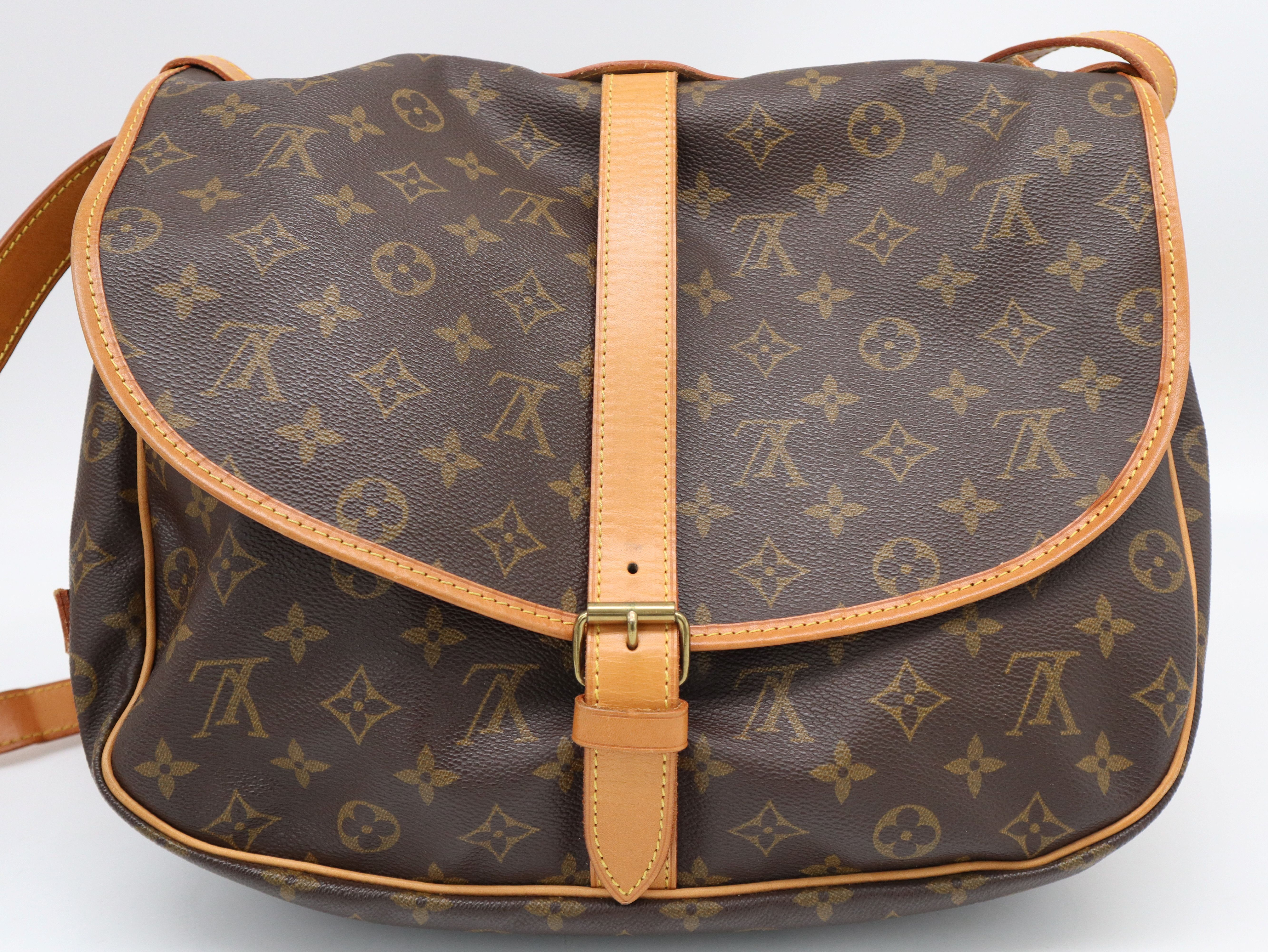 M42254 Monogram Saumur 35 Shoulder Bag — view 2