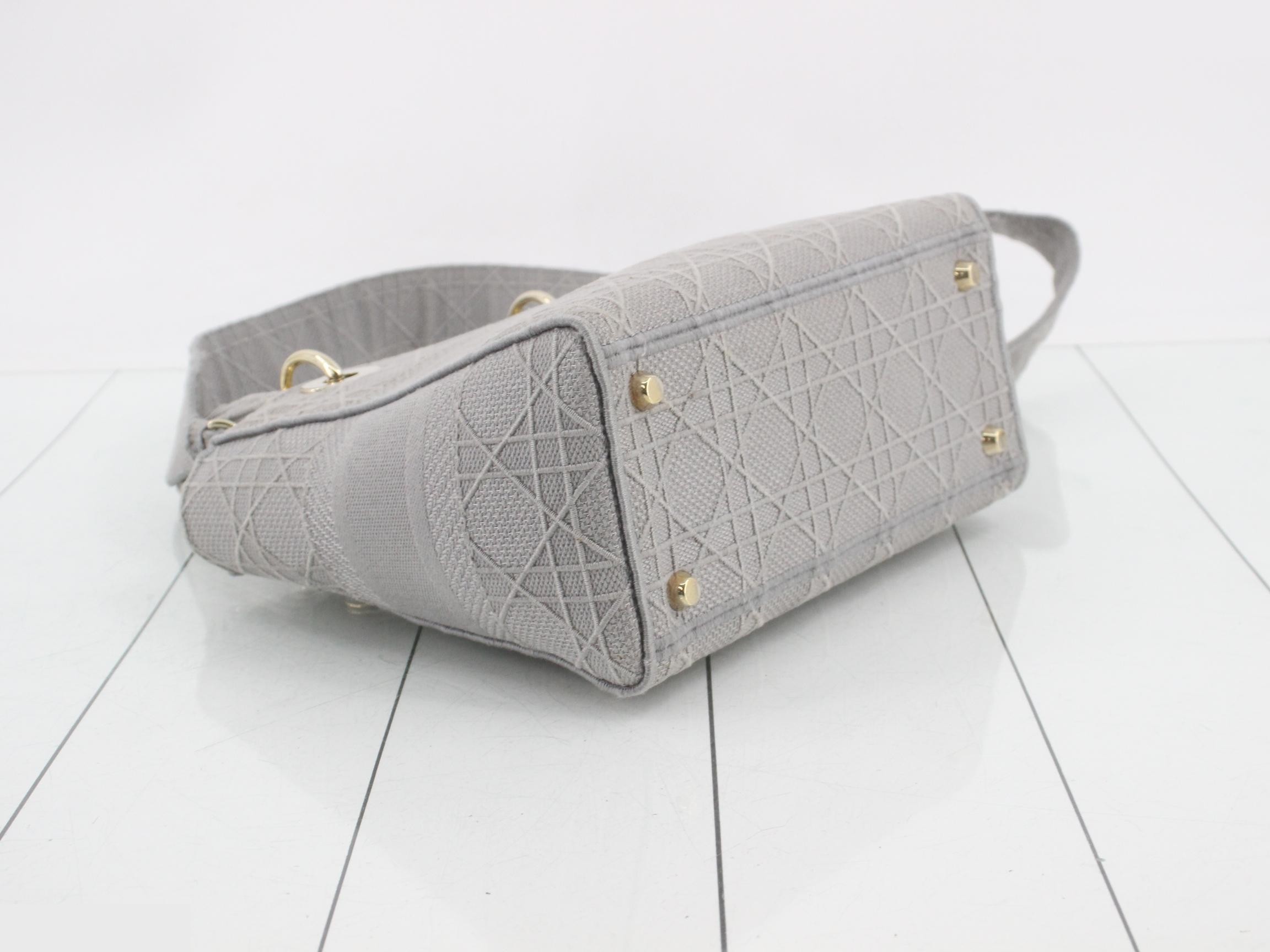 Lady Dior D-Light 2-Way Shoulder Bag — view 5