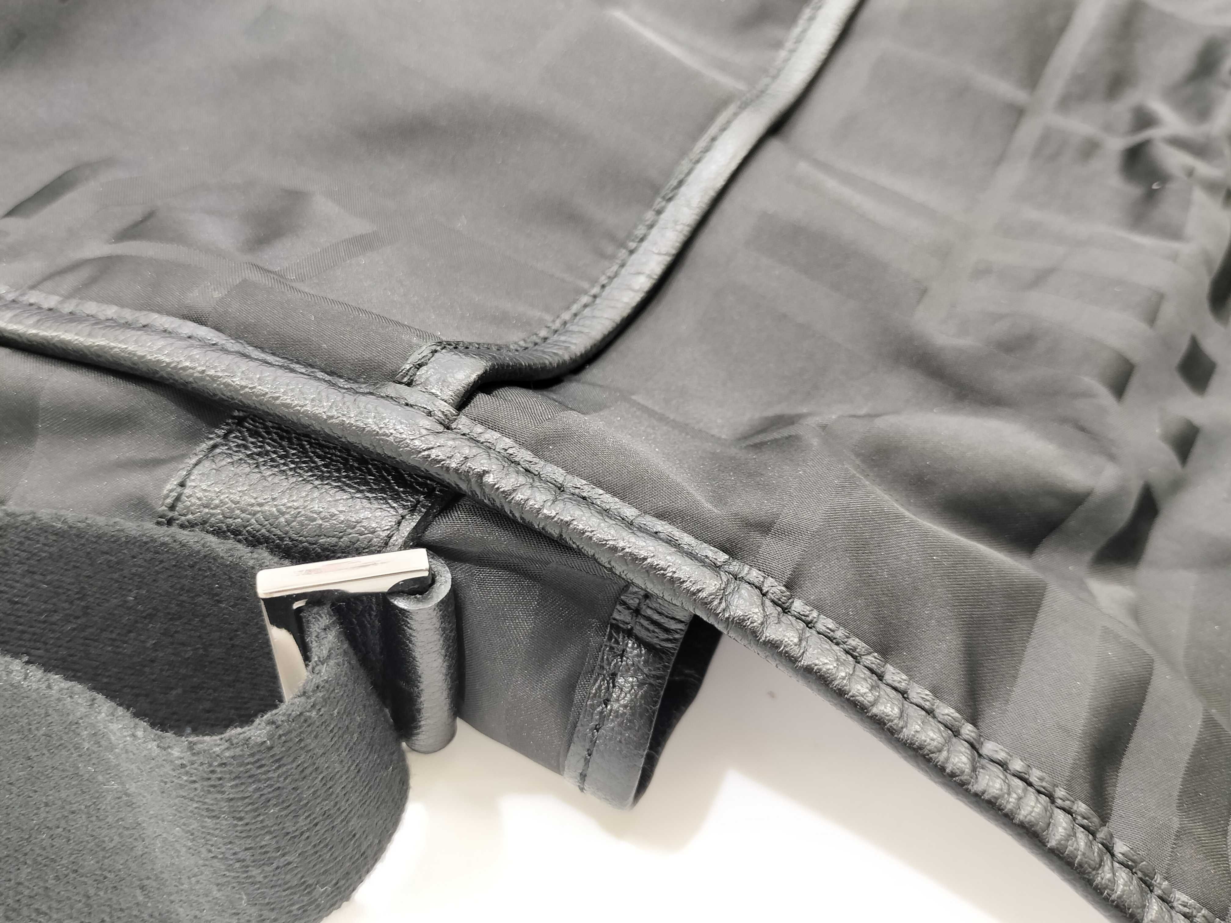 Black Label Burberry Black Label Messenger Bag Check Black Shoulder Bag — view 15