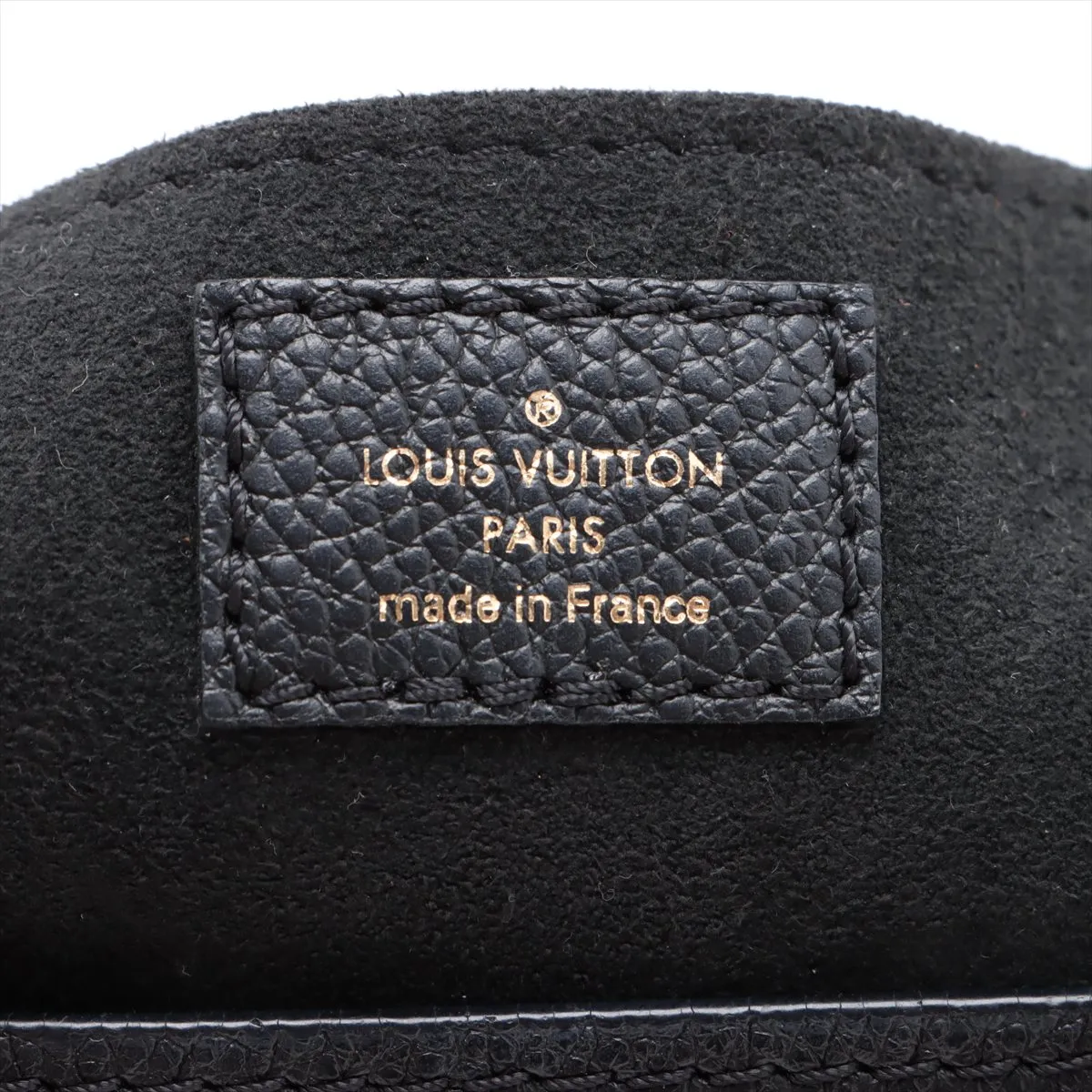 Monogram Empreinte Petit Sac Plat M81416 Black RFID reaction available — view 9