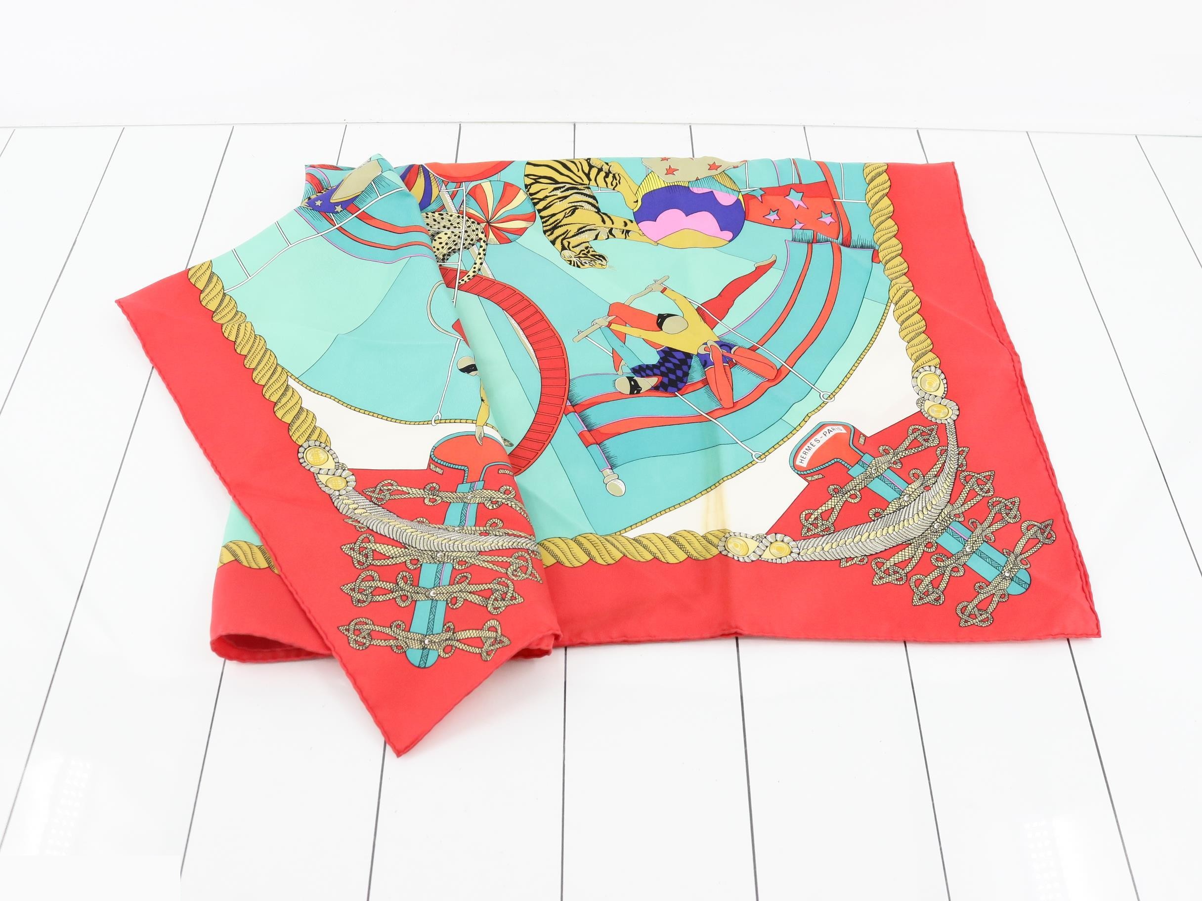 Carre 90 Circus Scarf — view 3