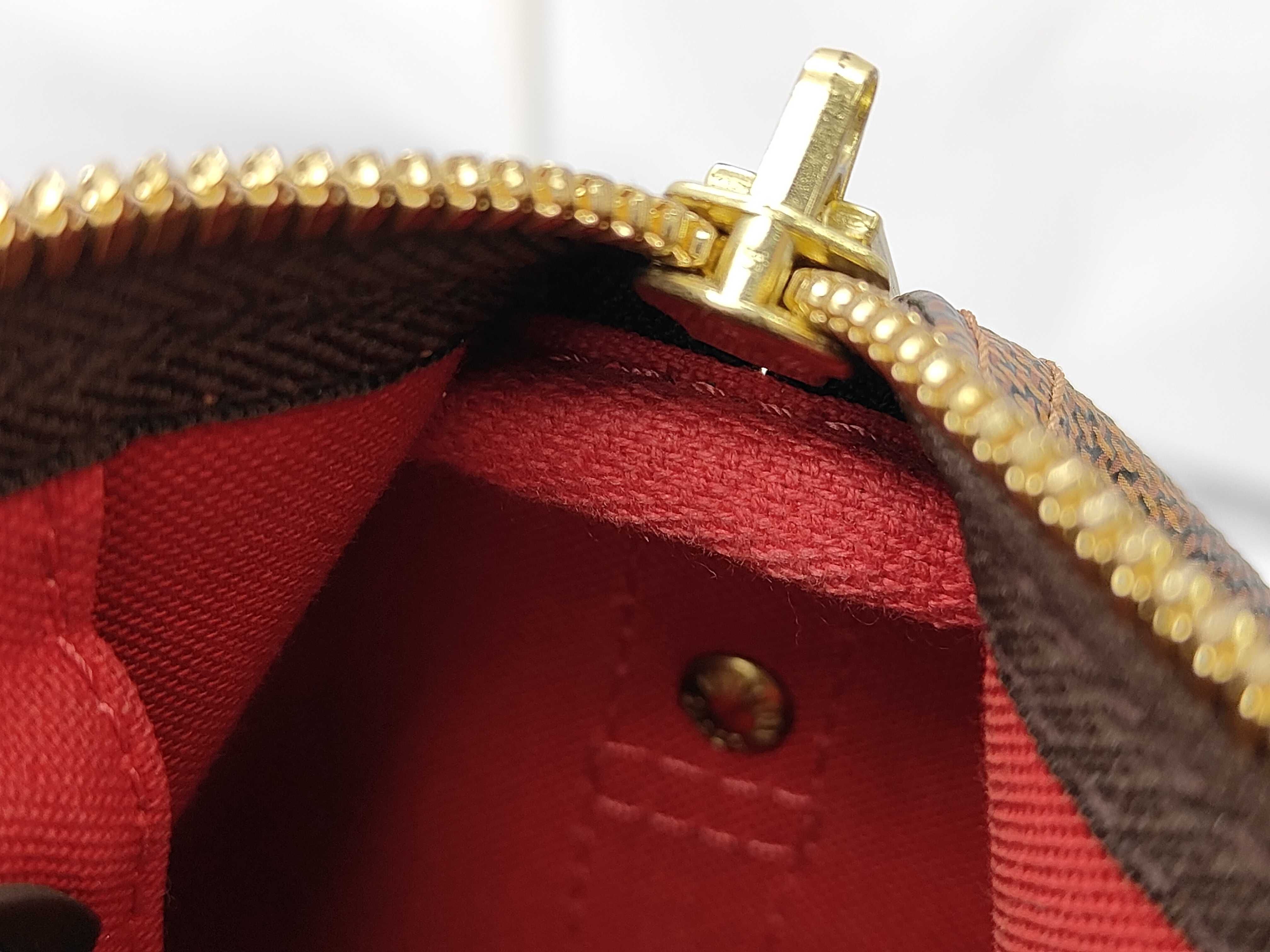 Speedy 25 Bandoulière Damier Shoulder Bag, Louis Vuitton Damier Canvas N41181 Brown Shoulder Bag — view 9