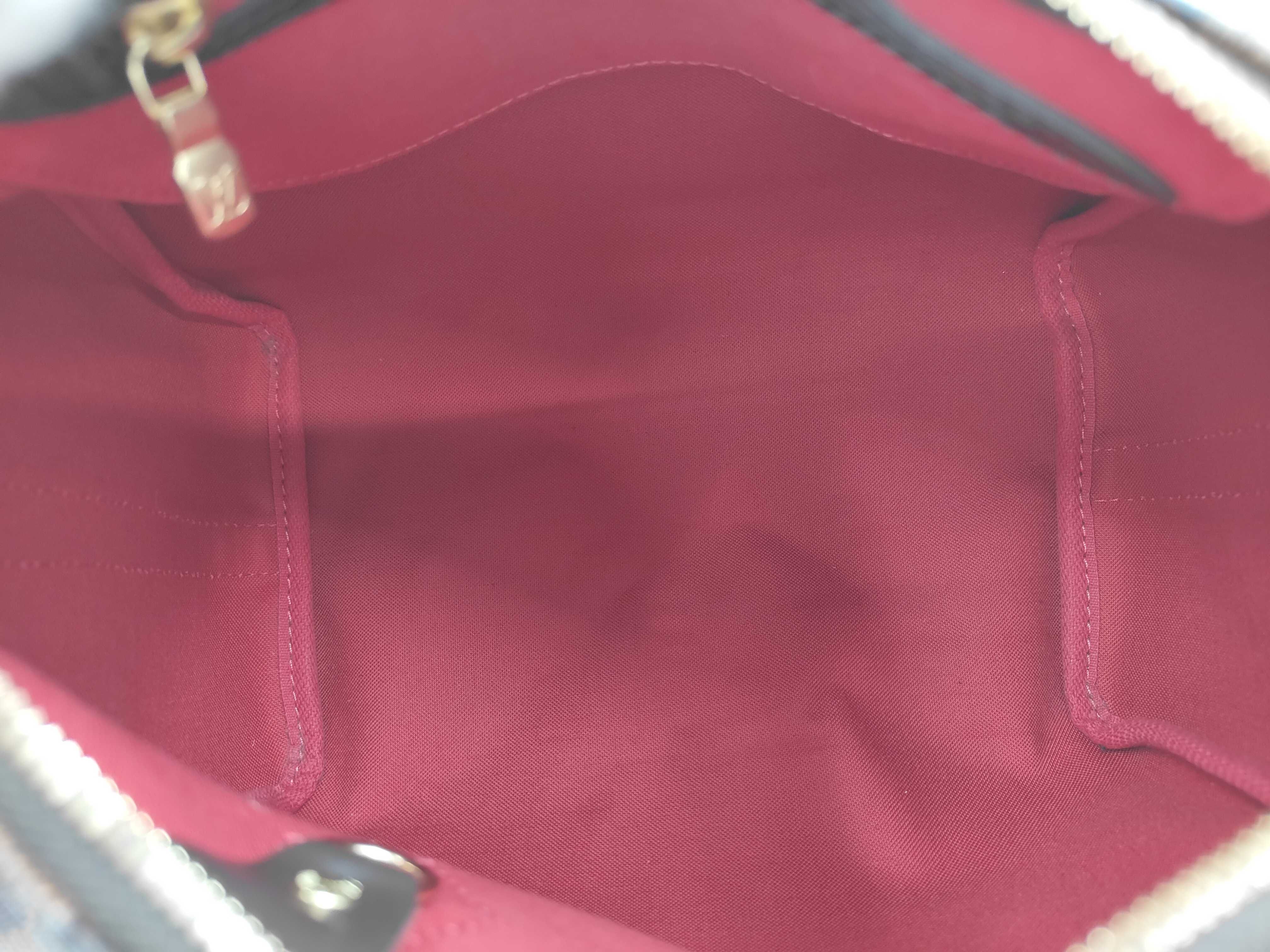 Speedy 25 Bandoulière Damier Shoulder Bag, Louis Vuitton Damier Canvas N41181 Brown Shoulder Bag — view 10
