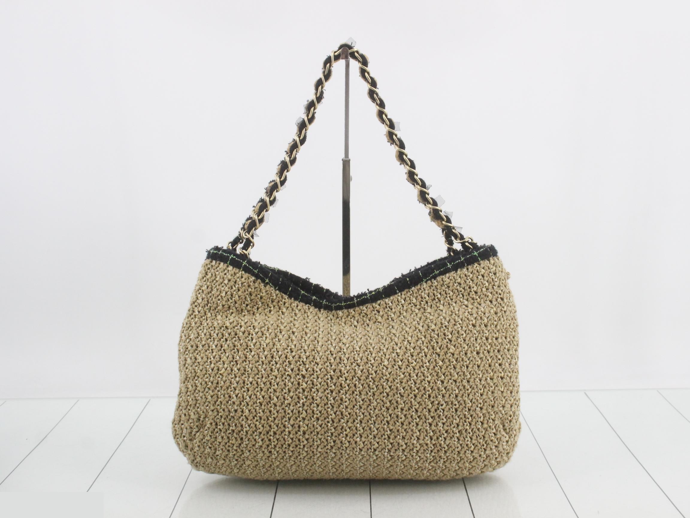 Raffia Camellia One-Shoulder Bag, No. 13 — view 2