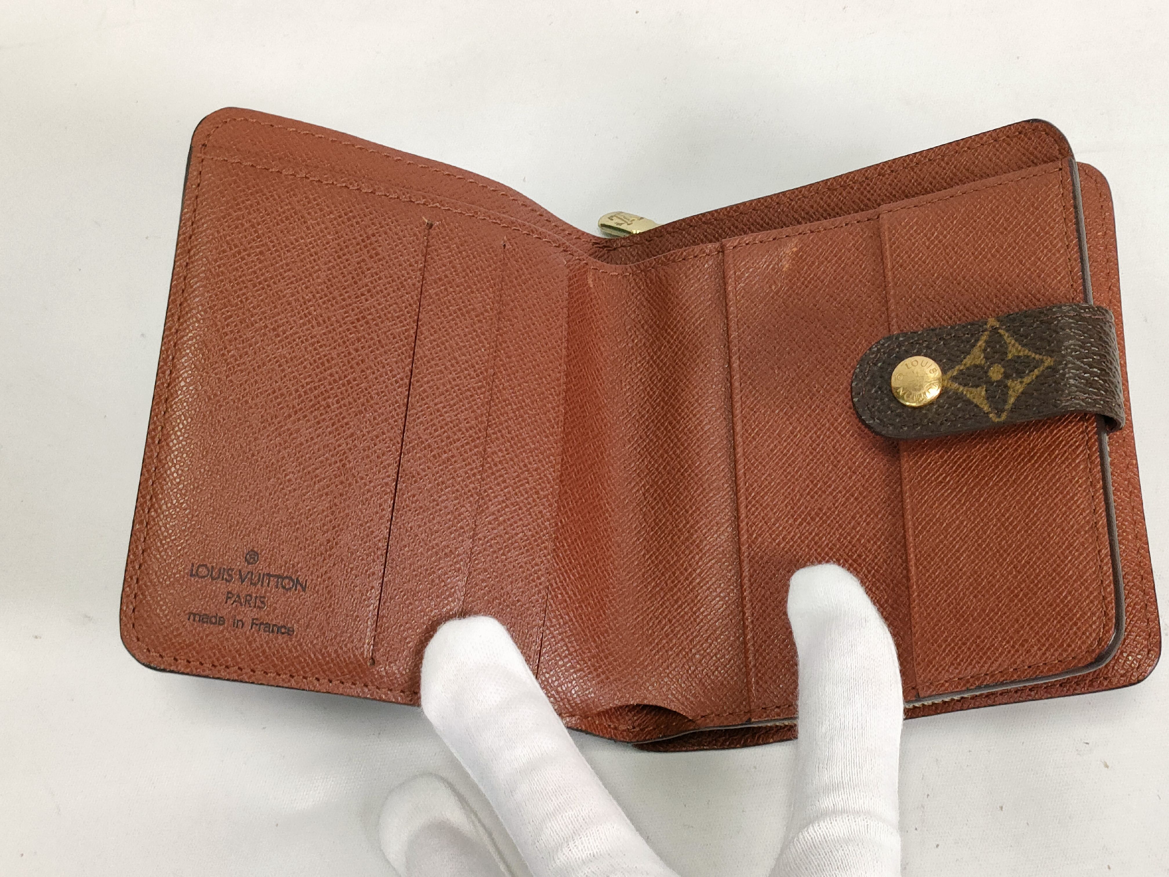 Monogram Compact Zip Folding Wallet — view 9