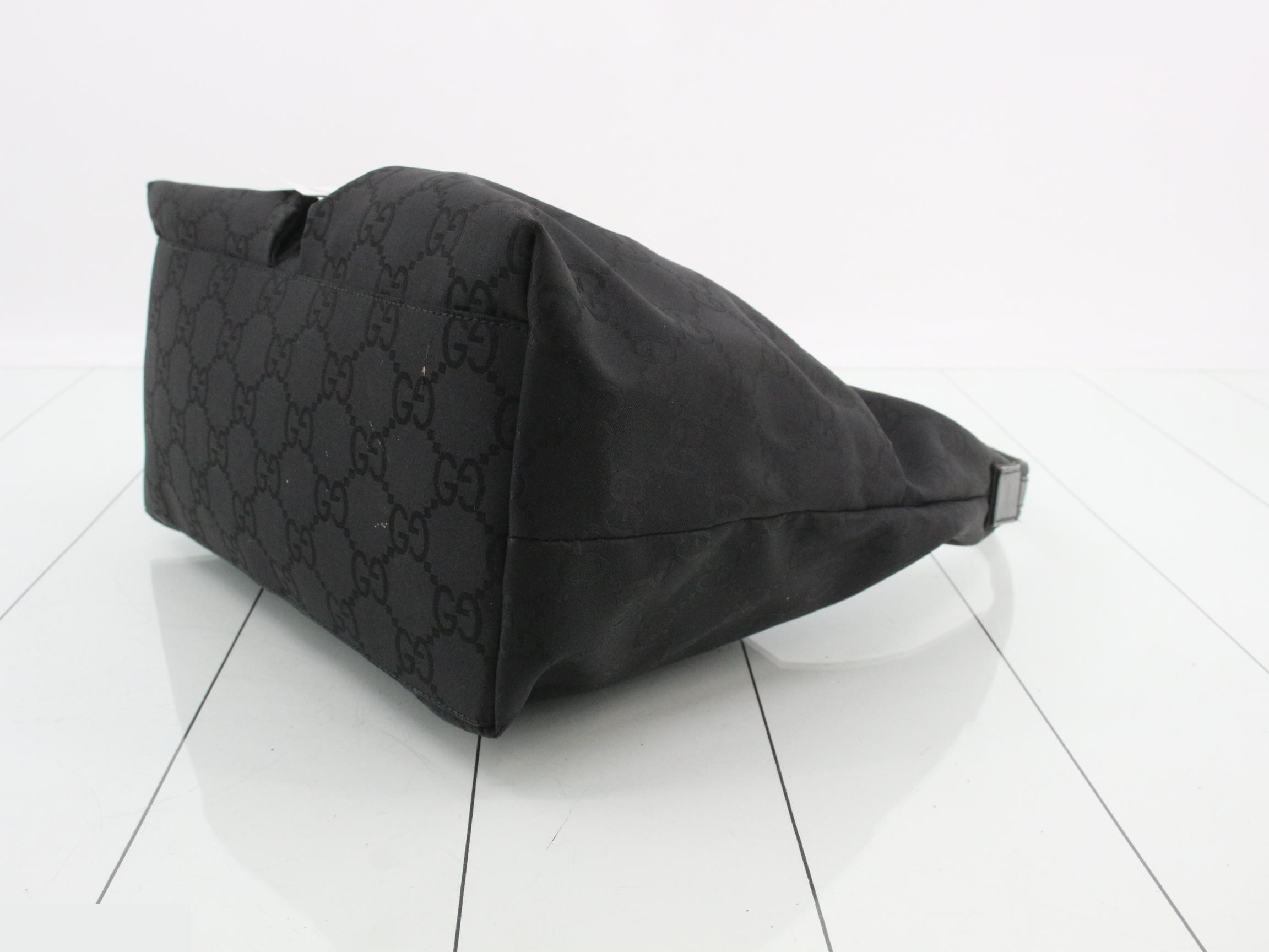 Nylon one-shoulder bag, GG pattern, 001.3380 — view 6
