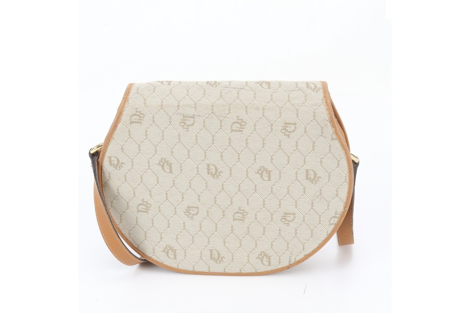 Honeycomb Leather Shoulder Bag, Crossbody Bag — view 3