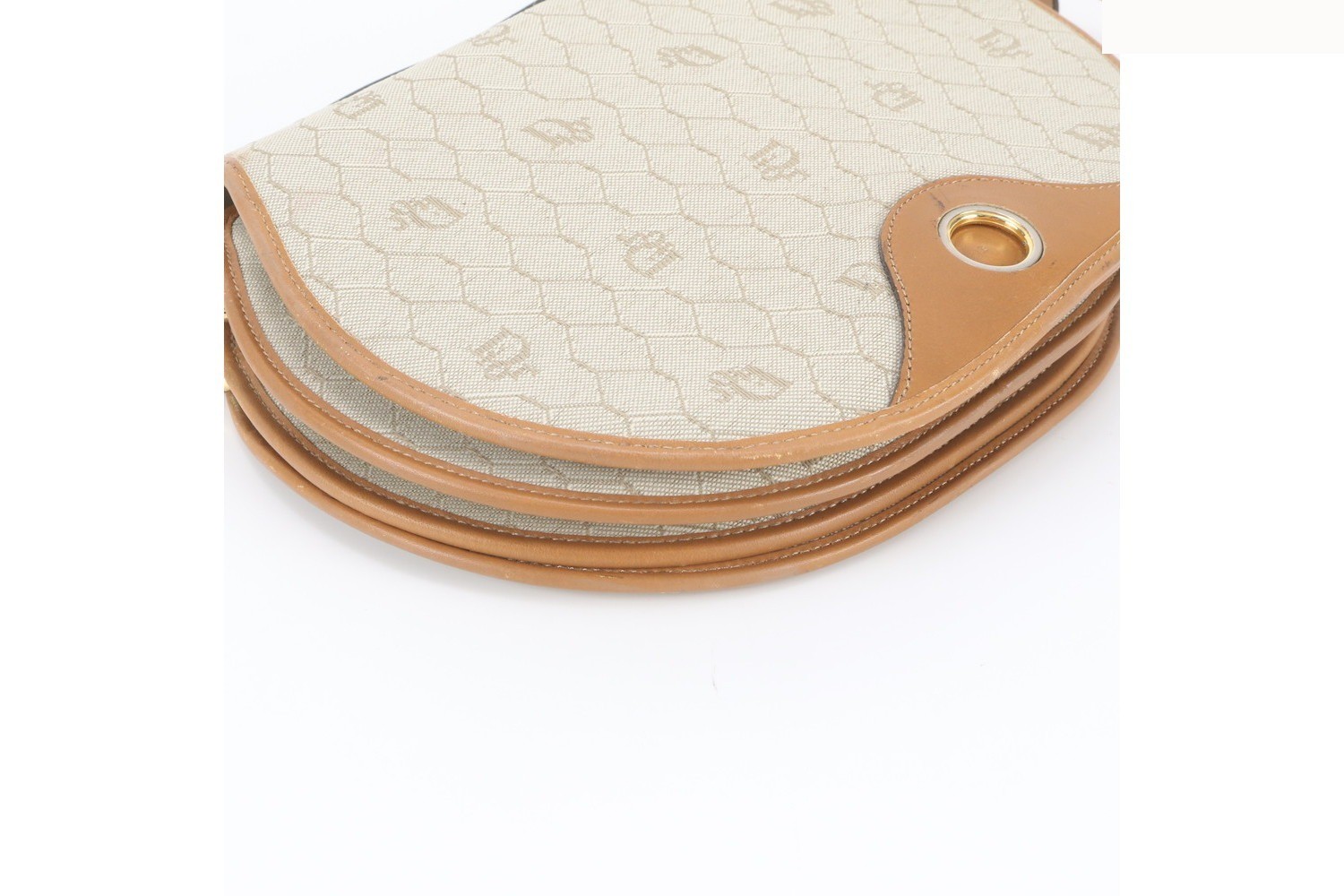 Honeycomb Leather Shoulder Bag, Crossbody Bag — view 4