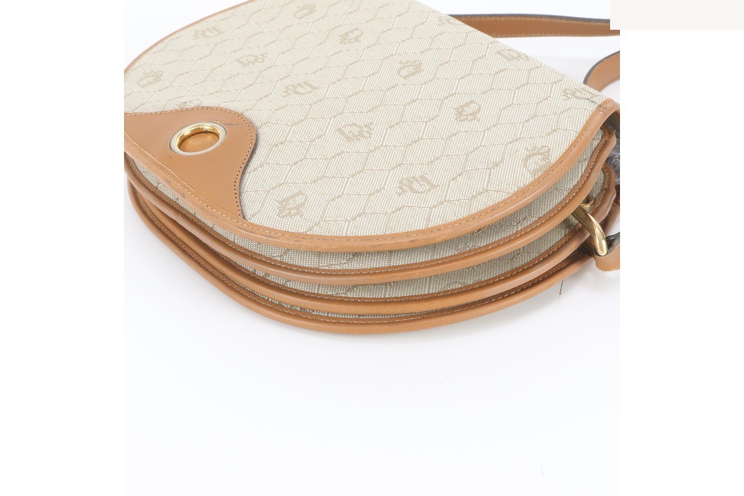 Honeycomb Leather Shoulder Bag, Crossbody Bag — view 5