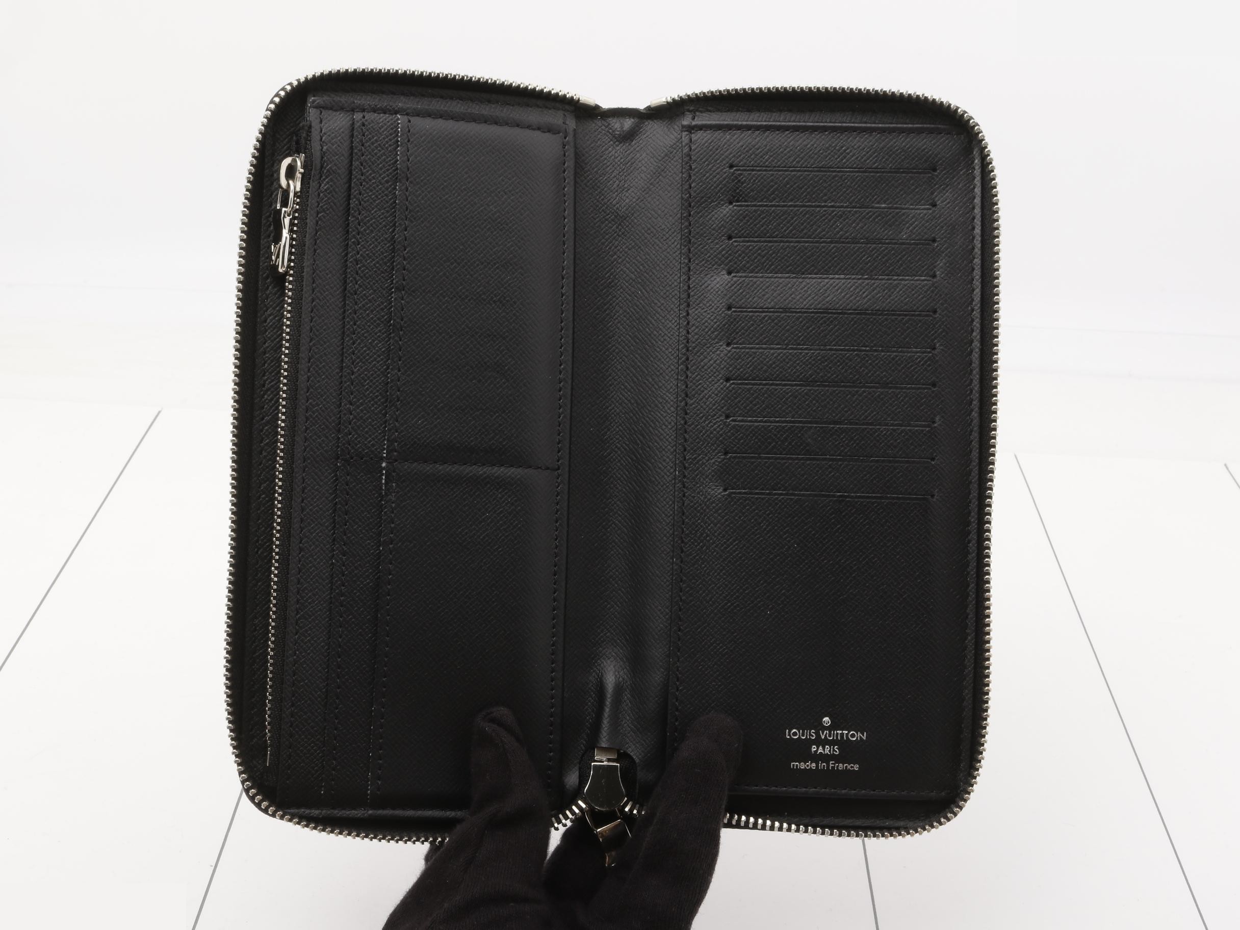 Zippy Organizer Taiga Ardoise Round Zipper Long Wallet — view 4