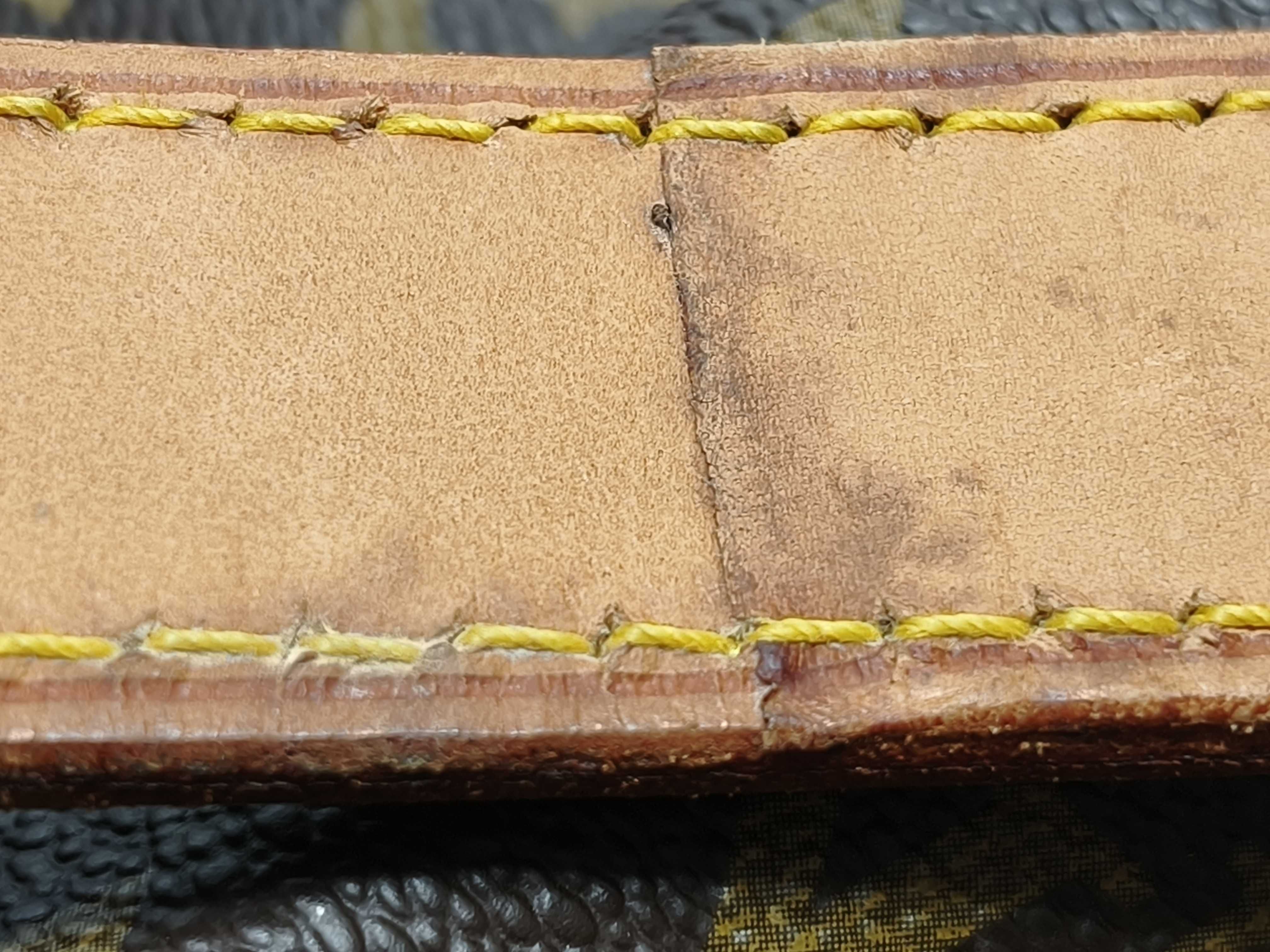 Monogram Vuitton Keepall Bandoulière 60 Boston Bag — view 13