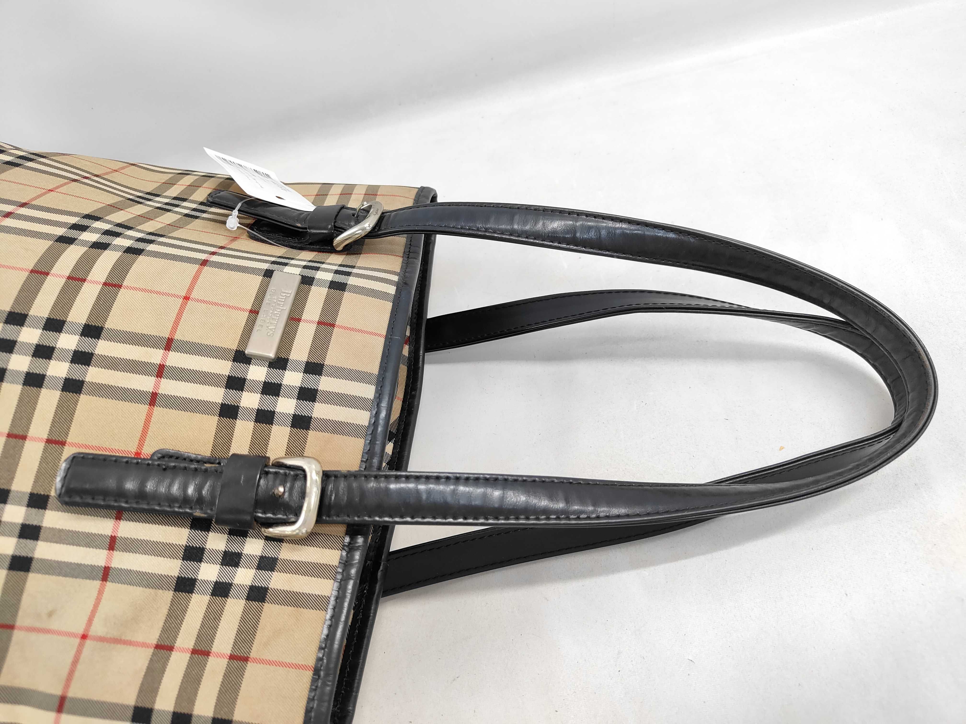 Burberry's Blue Label Nova Check Tote Bag — view 3