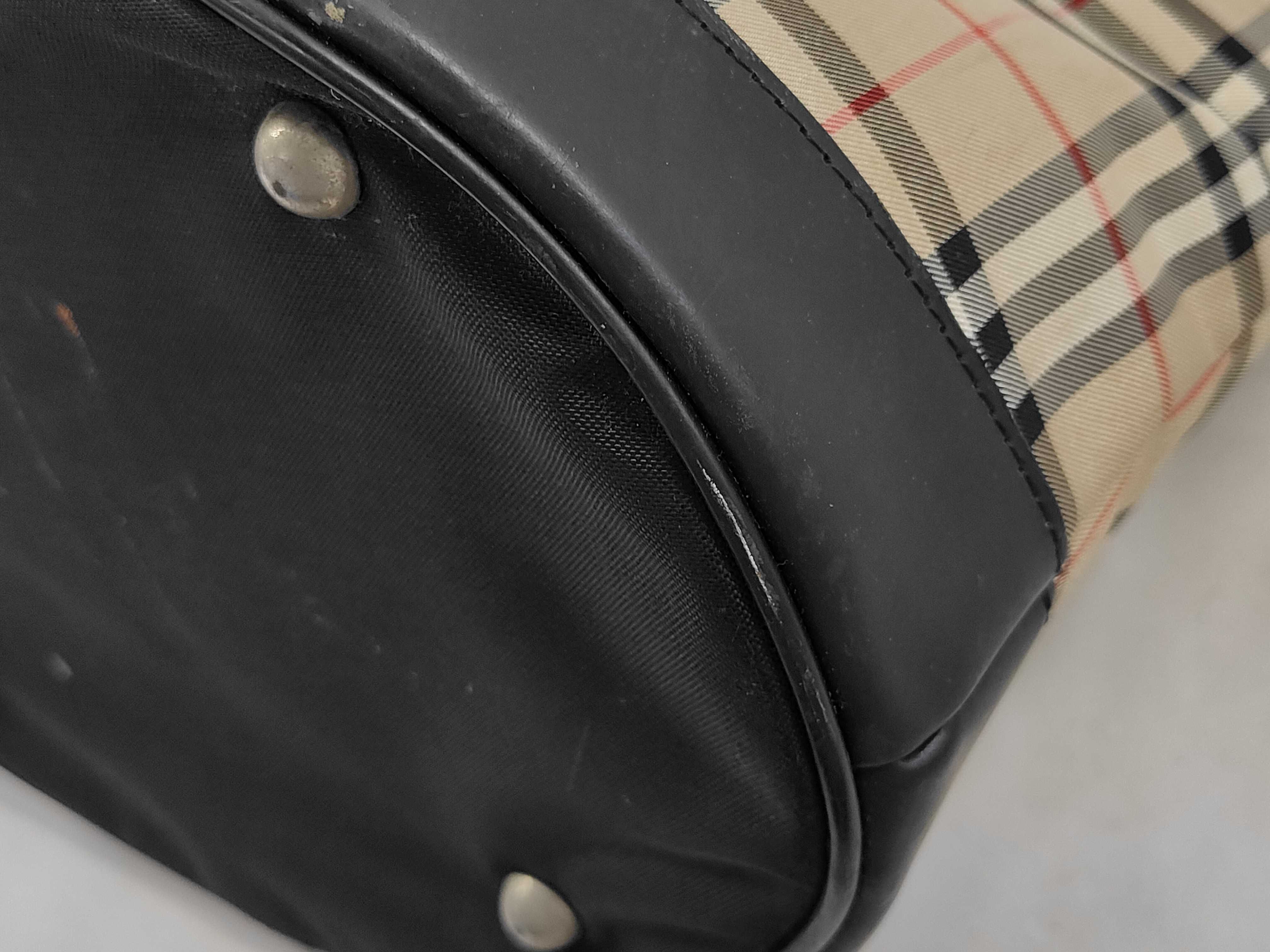 Burberry's Blue Label Nova Check Tote Bag — view 7