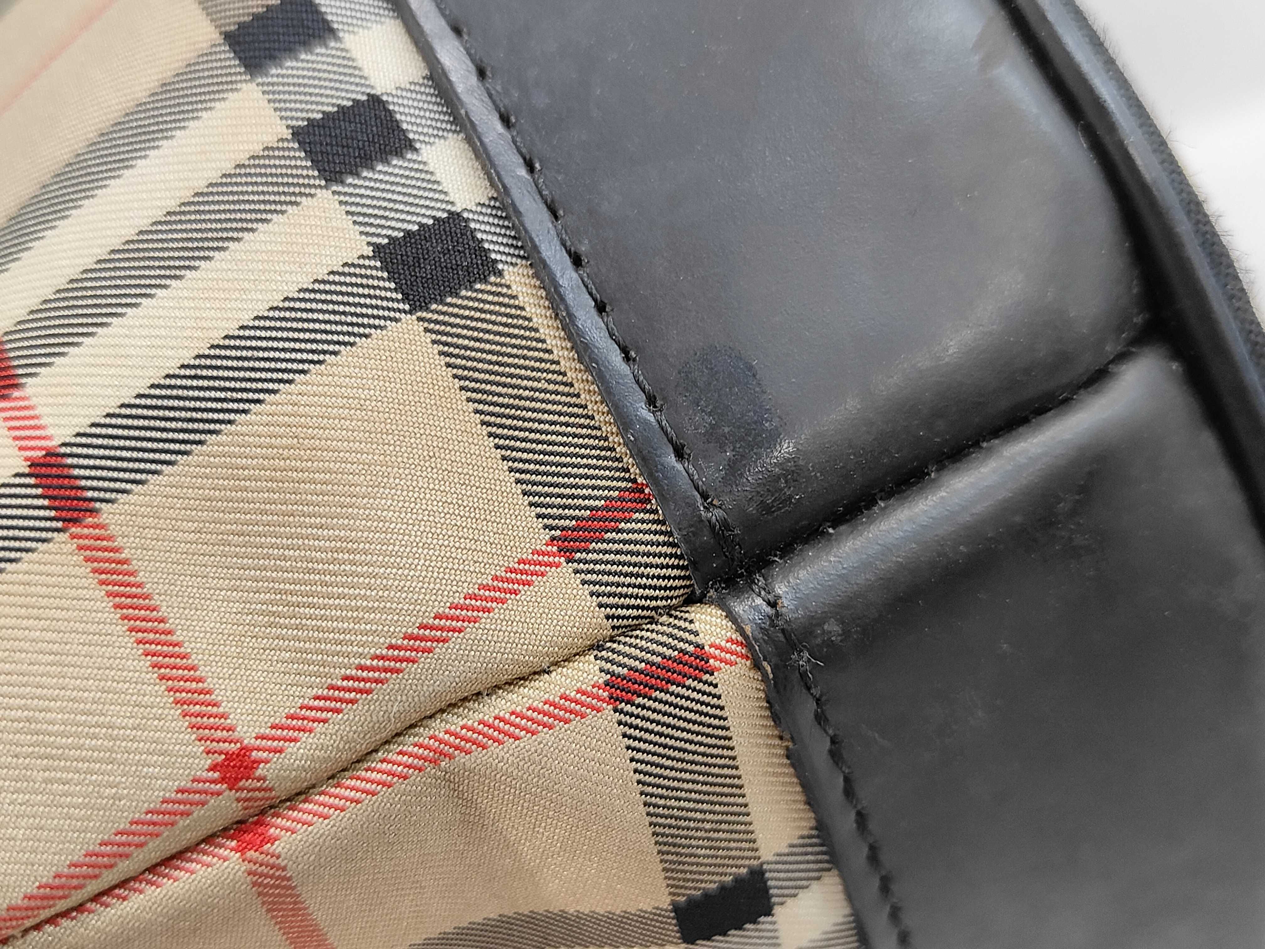 Burberry's Blue Label Nova Check Tote Bag — view 9