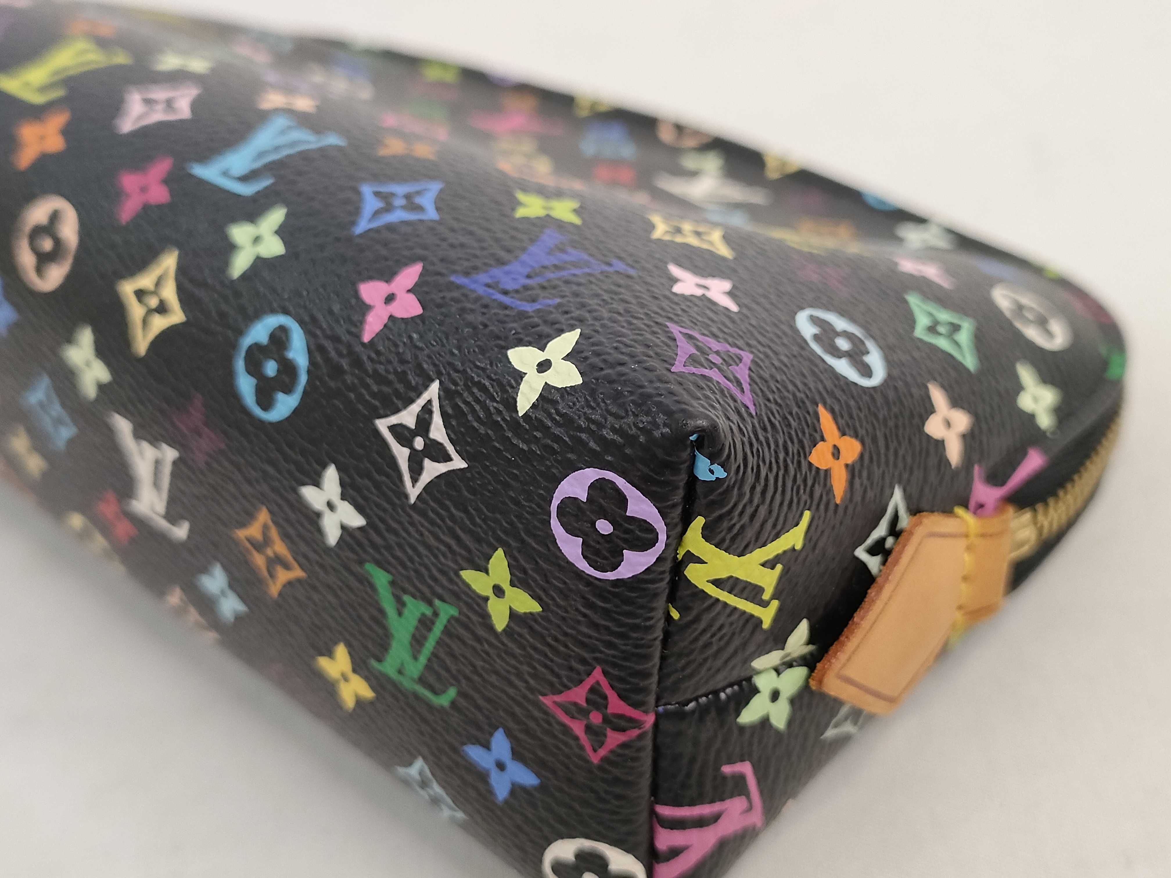 Monogram Multicolor Louis Vuitton Monogram Multicolor Pochette Cosmetic Pouch — view 3