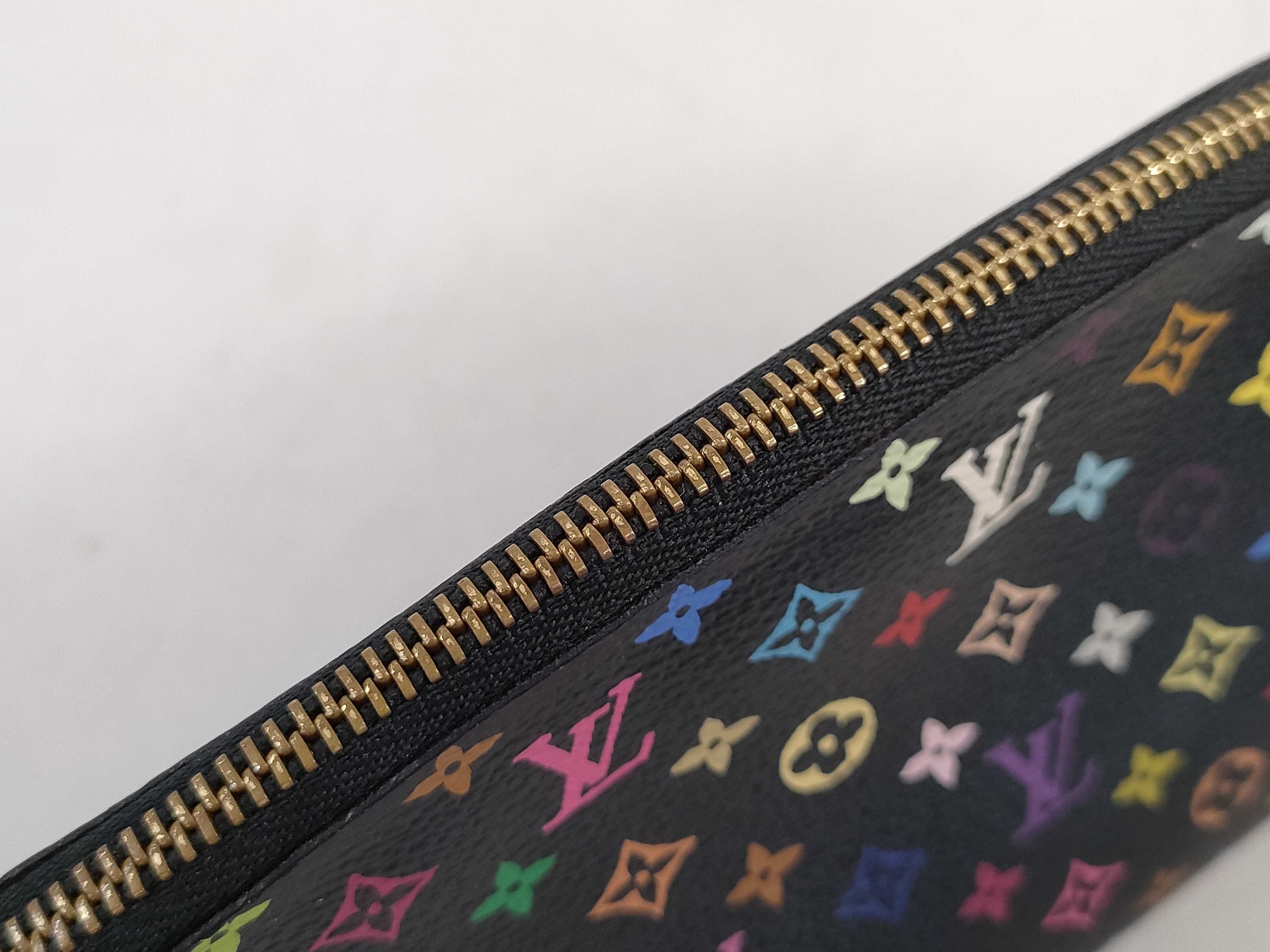 Monogram Multicolor Louis Vuitton Monogram Multicolor Pochette Cosmetic Pouch — view 5