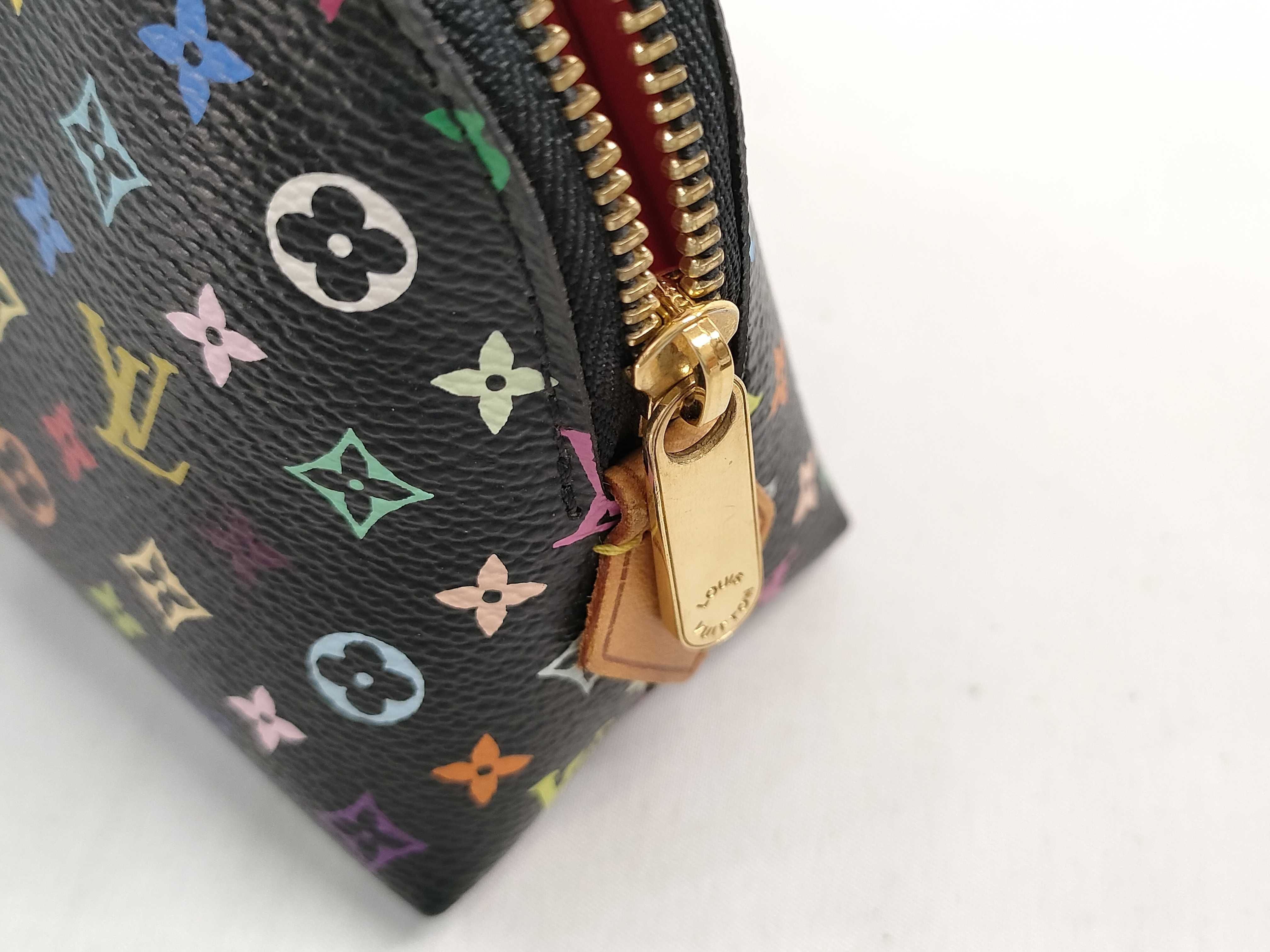 Monogram Multicolor Louis Vuitton Monogram Multicolor Pochette Cosmetic Pouch — view 10
