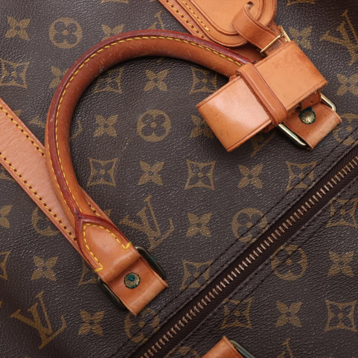 Monogram Keepall 50 M41426 VI874 Brown — view 12