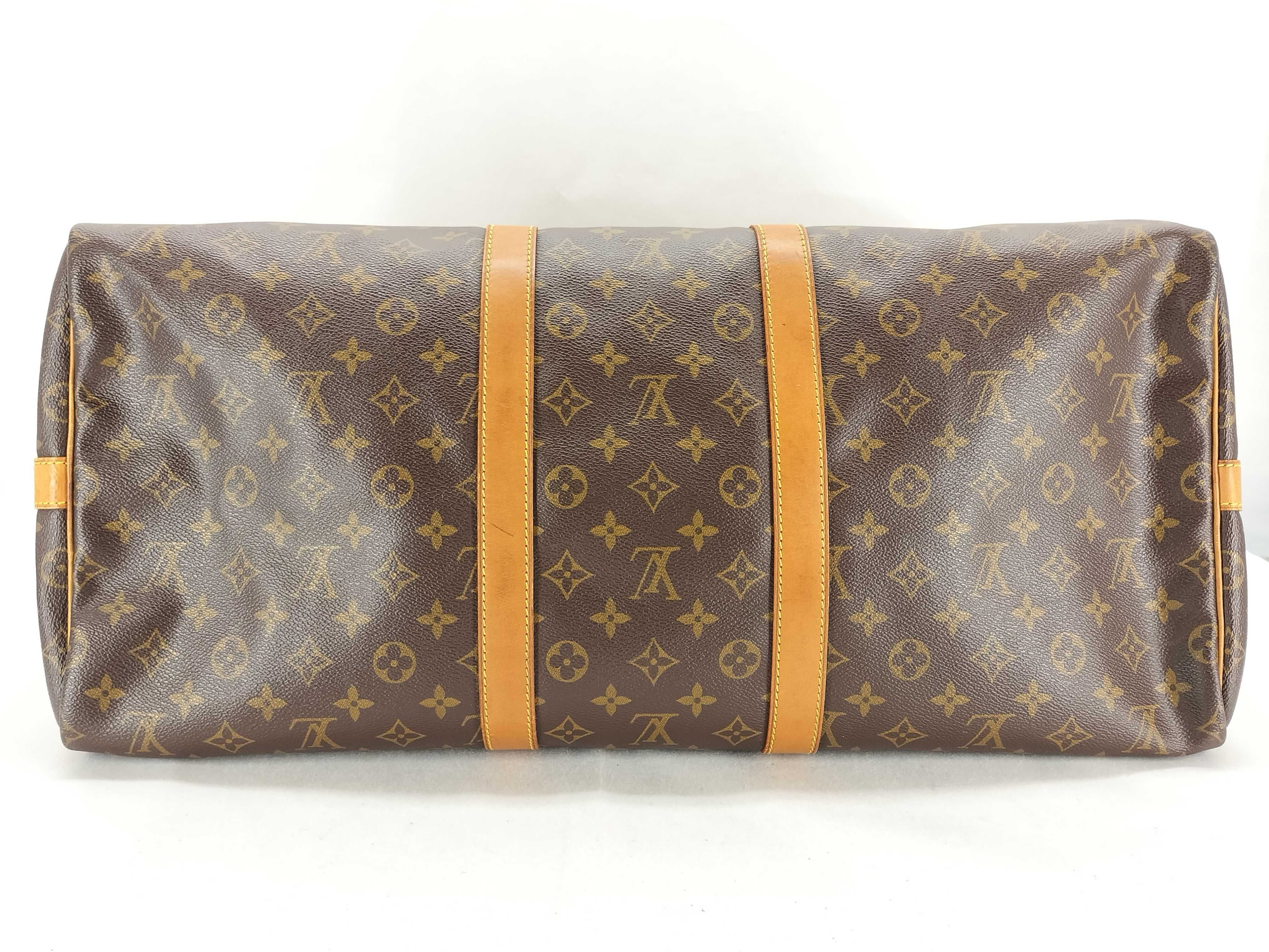 Monogram Keepall Bandoulière 55 M41414 Boston Bag — view 7