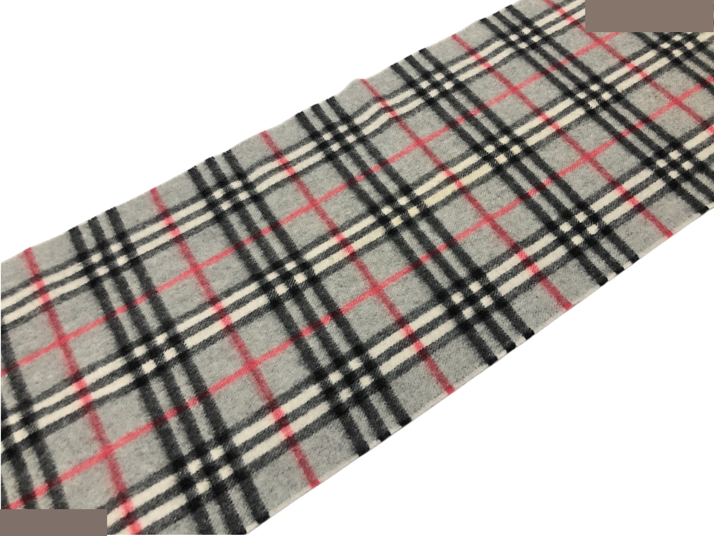 scarf, check pattern, 100% cashmere. — view 5