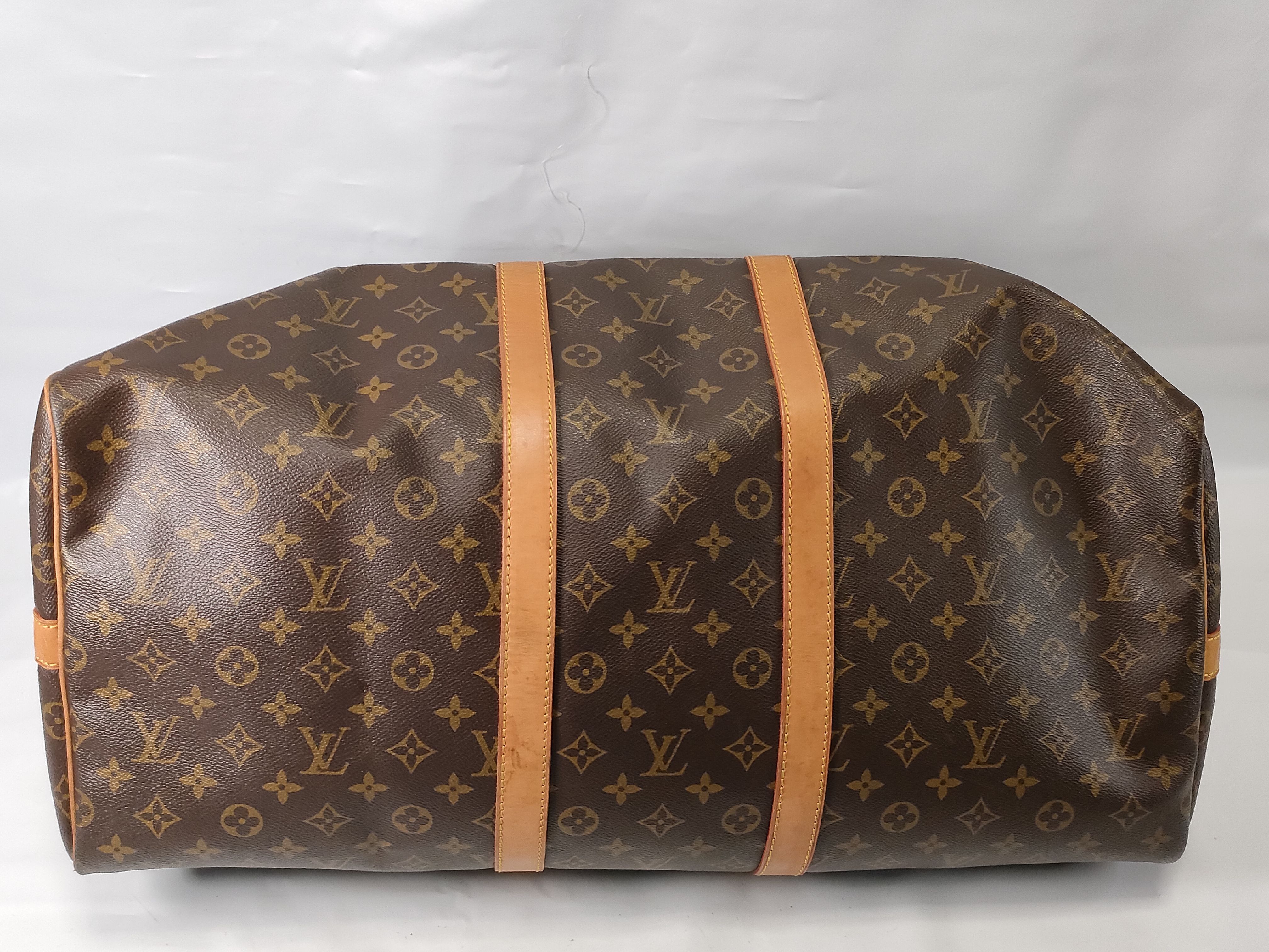 Monogram M41414 Keepall Bandoulière 55 Boston Bag — view 8
