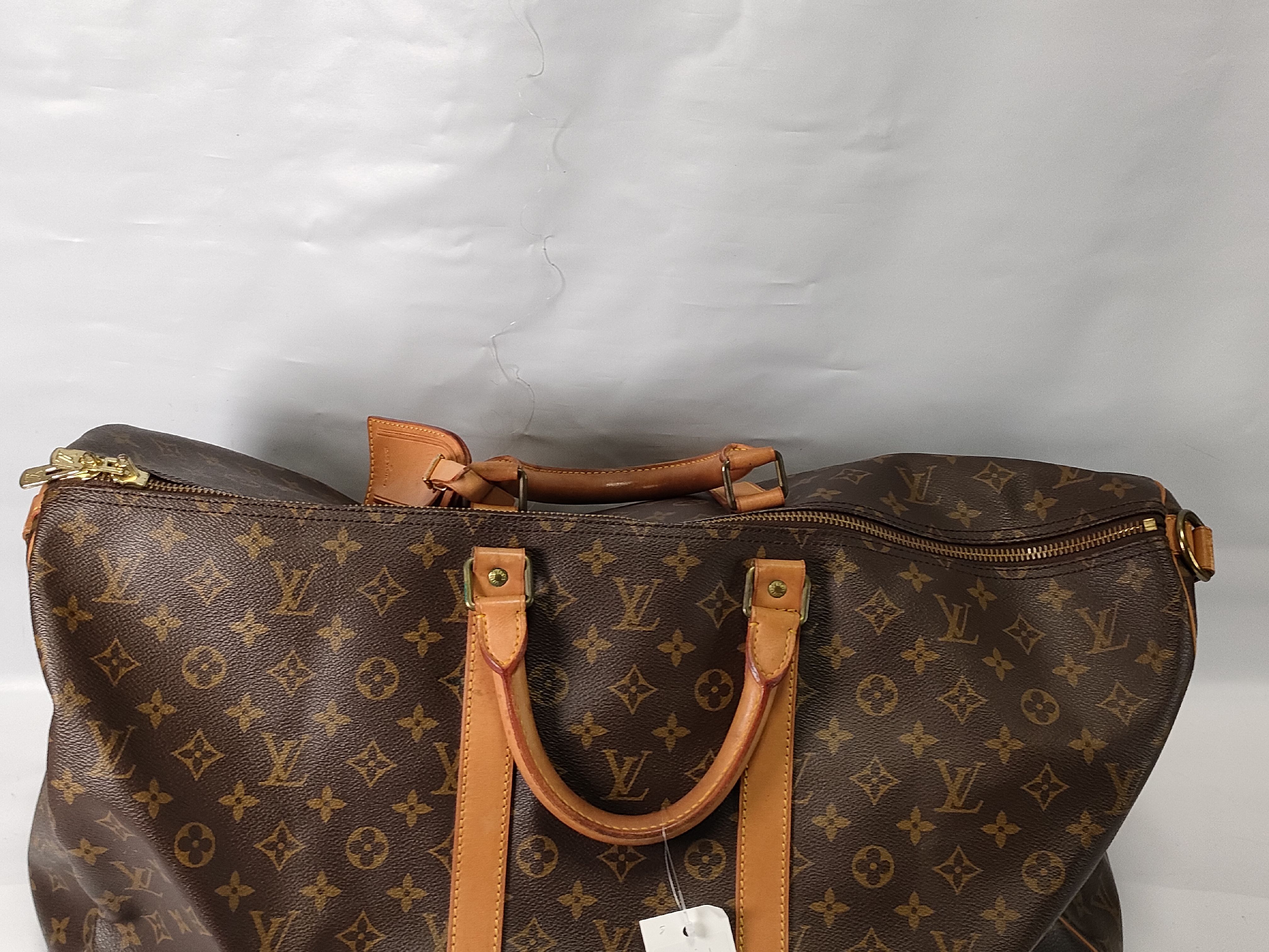 Monogram M41414 Keepall Bandoulière 55 Boston Bag — view 9