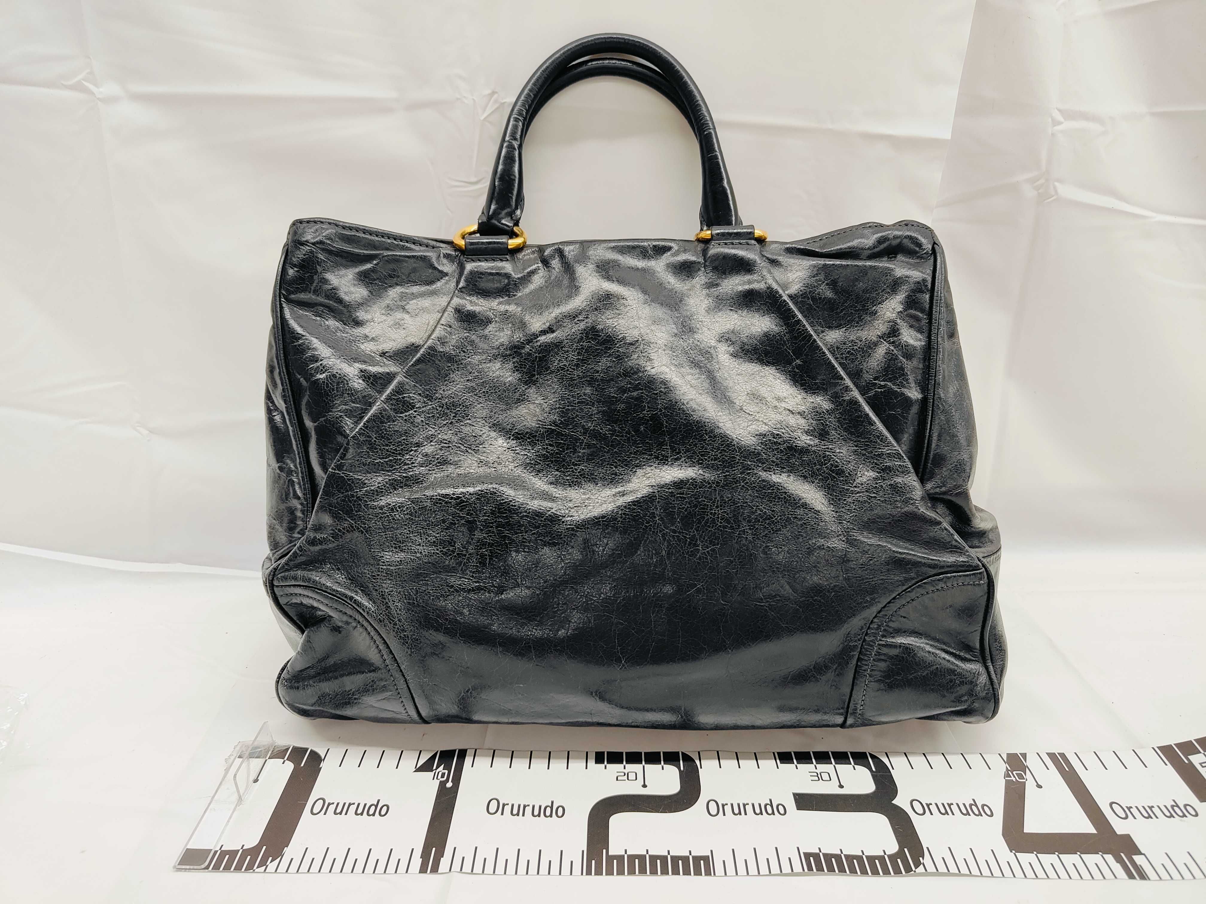 Vitello Daino Shine Tote Bag (Handbag) — view 2