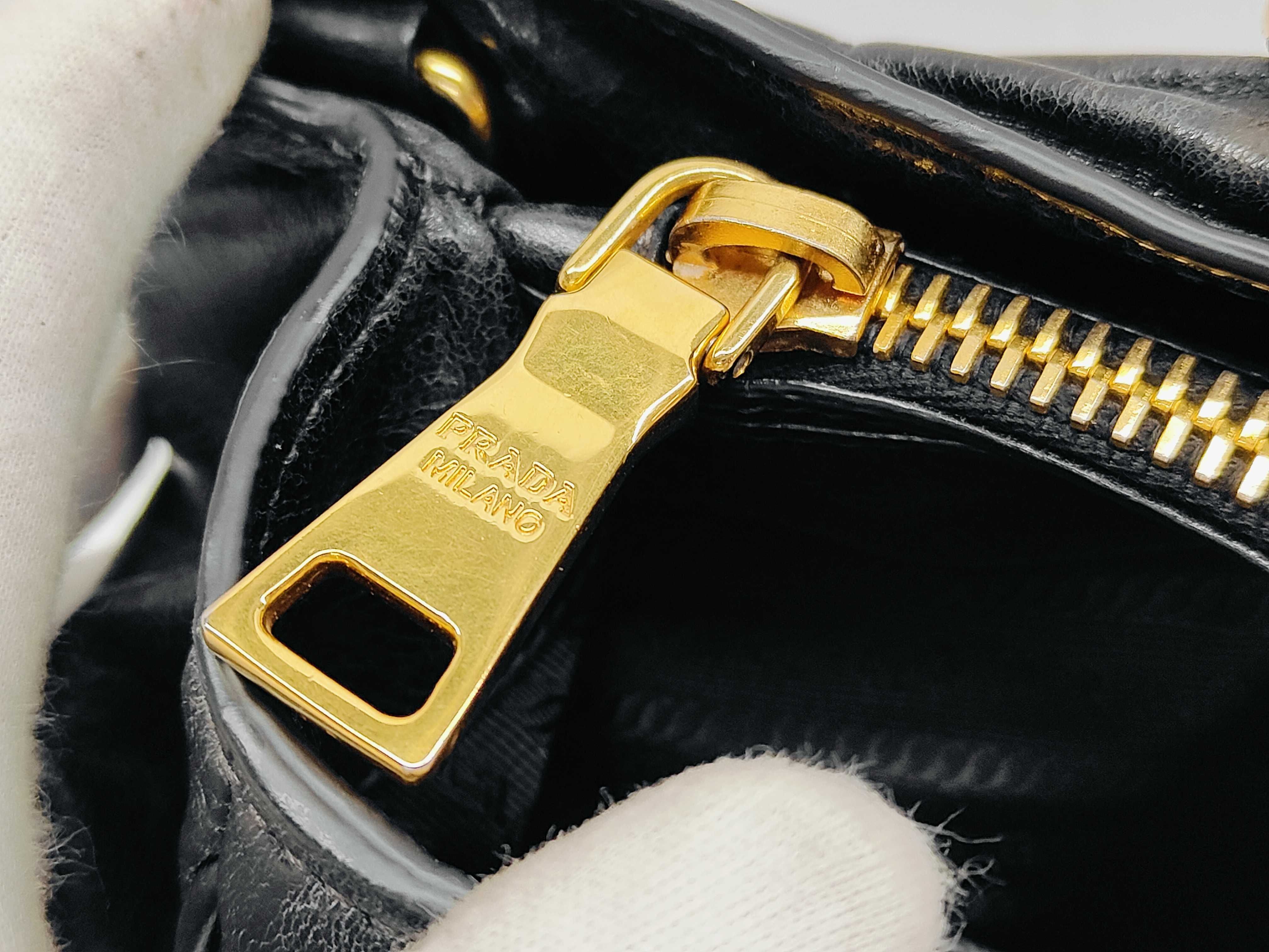 Vitello Daino Shine Tote Bag (Handbag) — view 7
