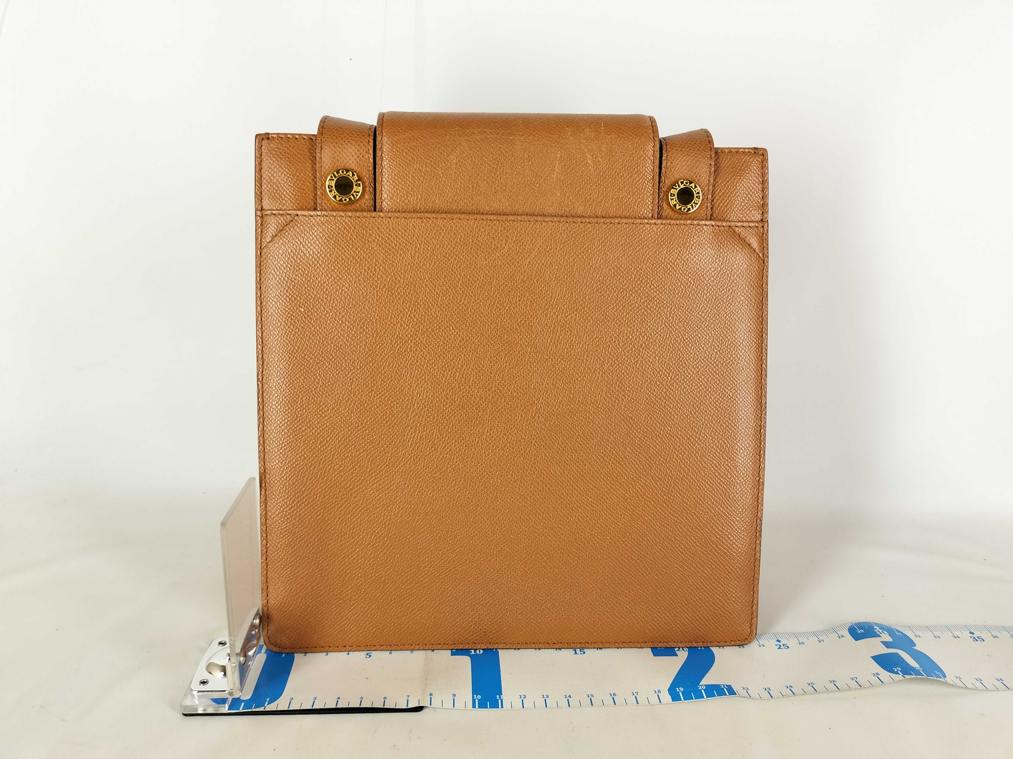 Turnlock Leather Shoulder Bag — view 2