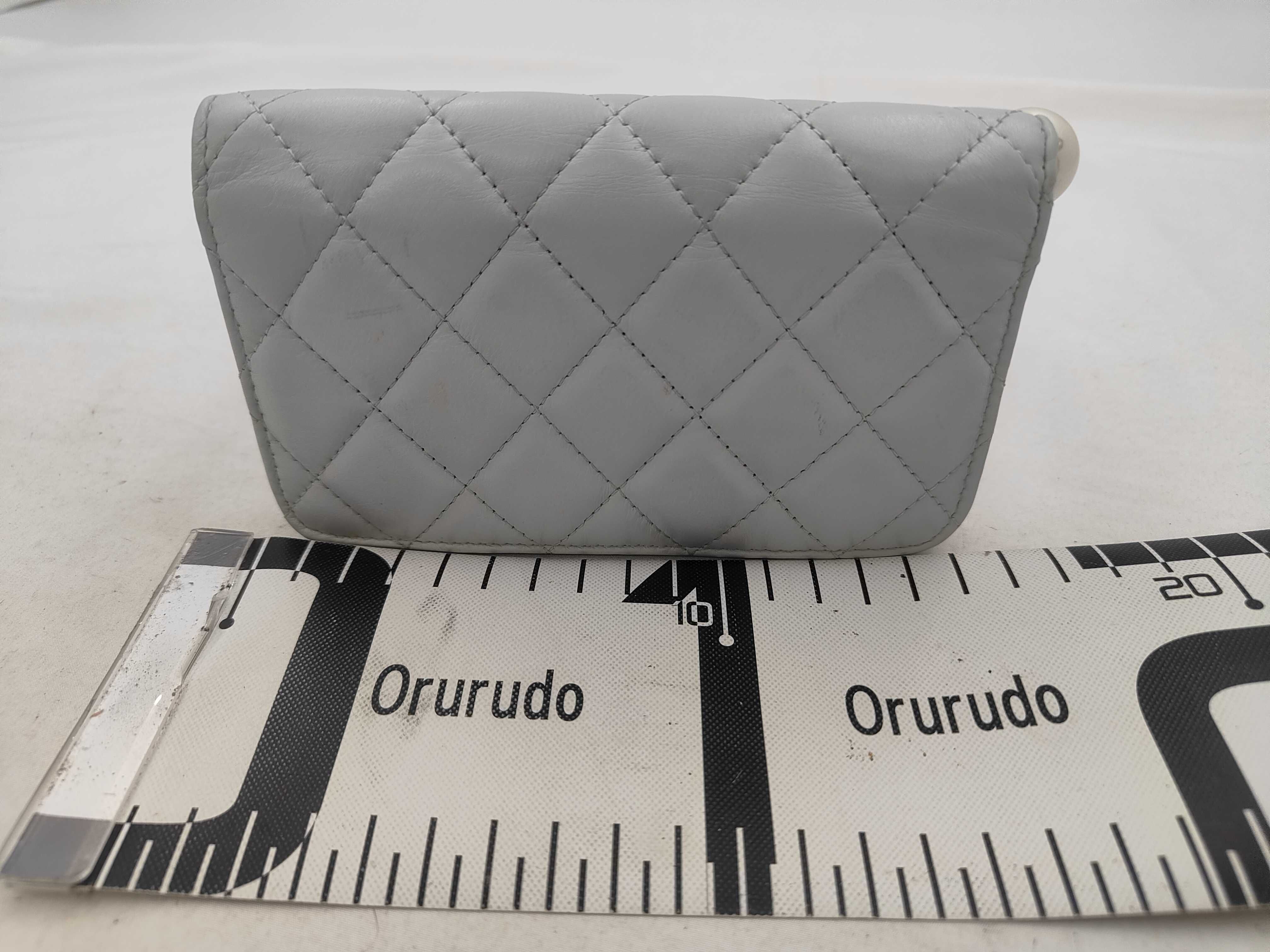 Pearl Strap Flap Wallet Matelassé AP1838 Shoulder Bag — view 2