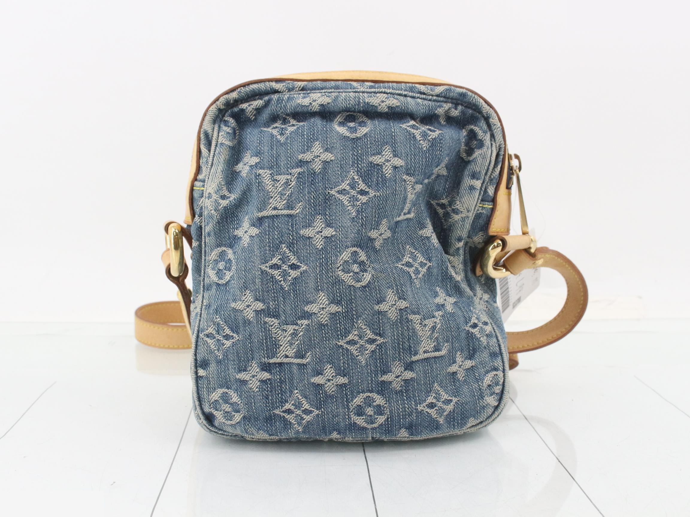 Camera bag, denim, blue, M95348 — view 2