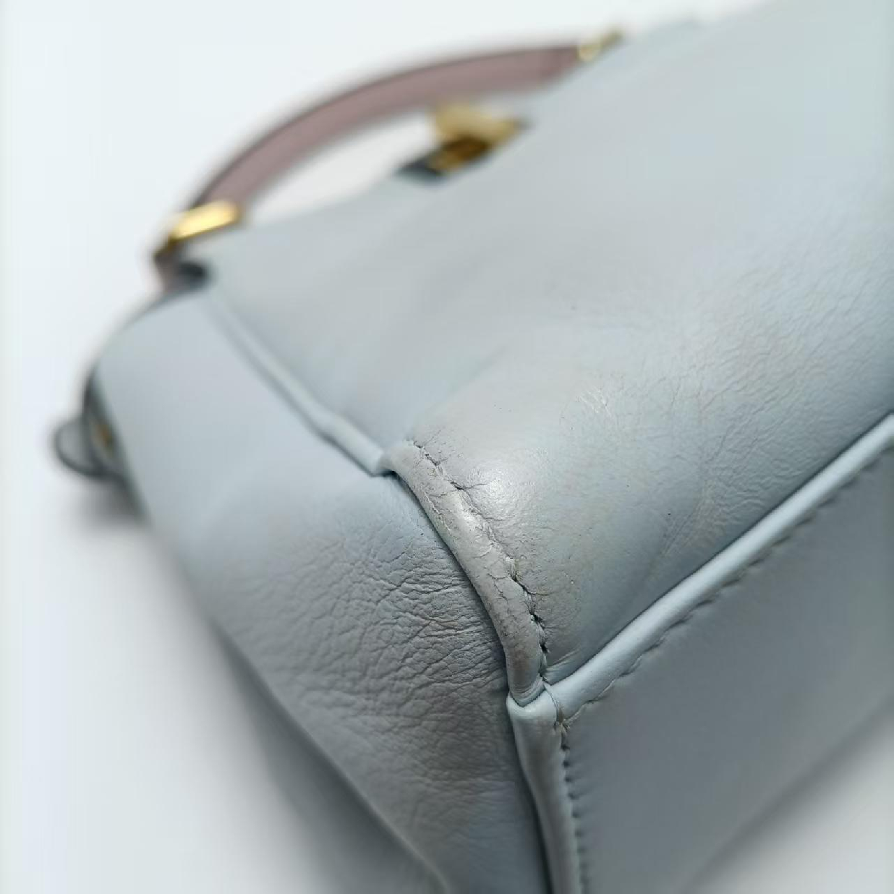 Peekaboo Cowhide Handbag — view 8