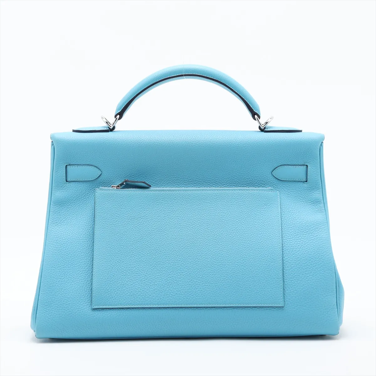 [Individually packaged] Hermes Kelly 42 Maxi Letournée Togo Blue Nord Silver Hardware B: 2023 — view 2