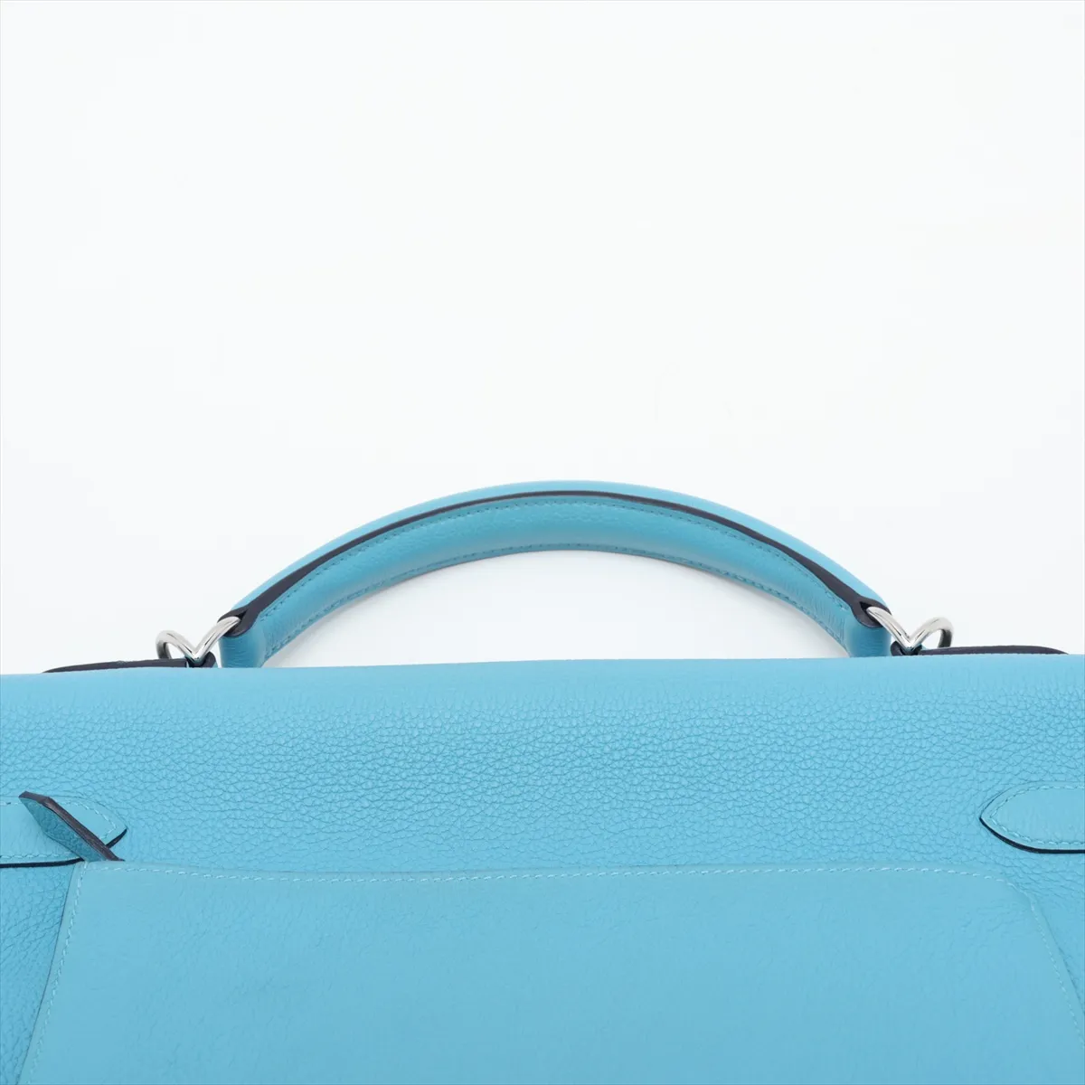 [Individually packaged] Hermes Kelly 42 Maxi Letournée Togo Blue Nord Silver Hardware B: 2023 — view 6
