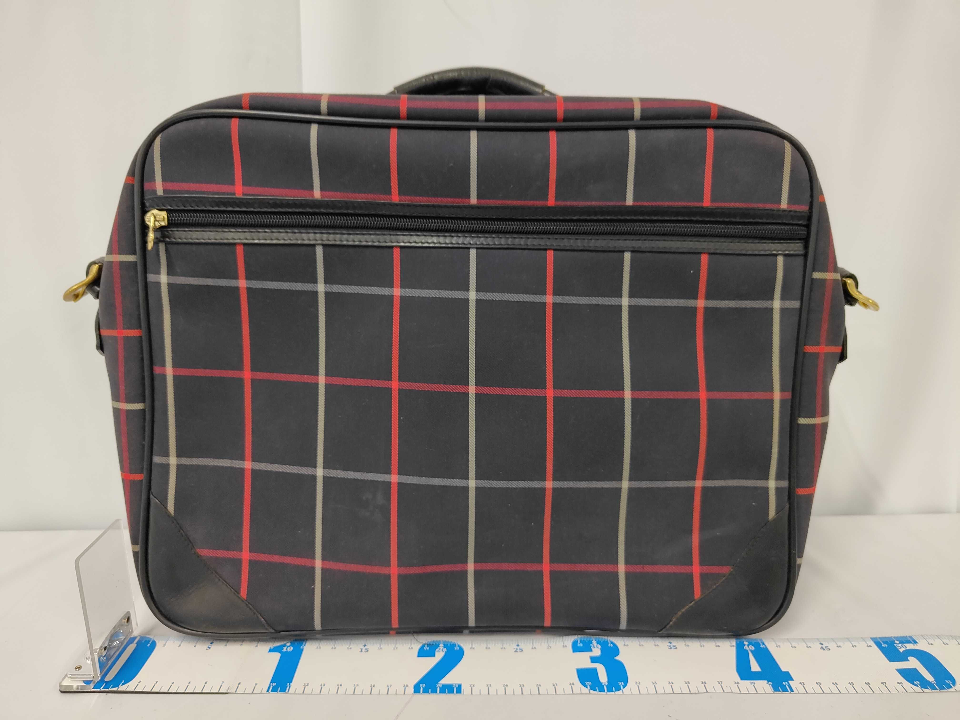 Boston bag with long strap, navy, handbag — view 2